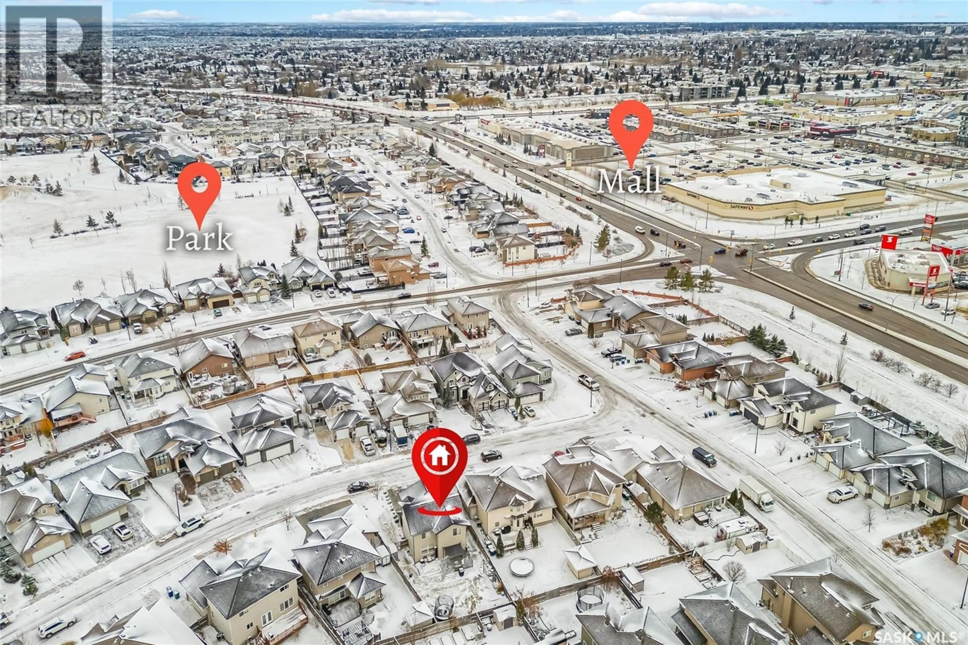 Picture of a map for 215 WATERS LANE, Saskatoon Saskatchewan S7W0A5