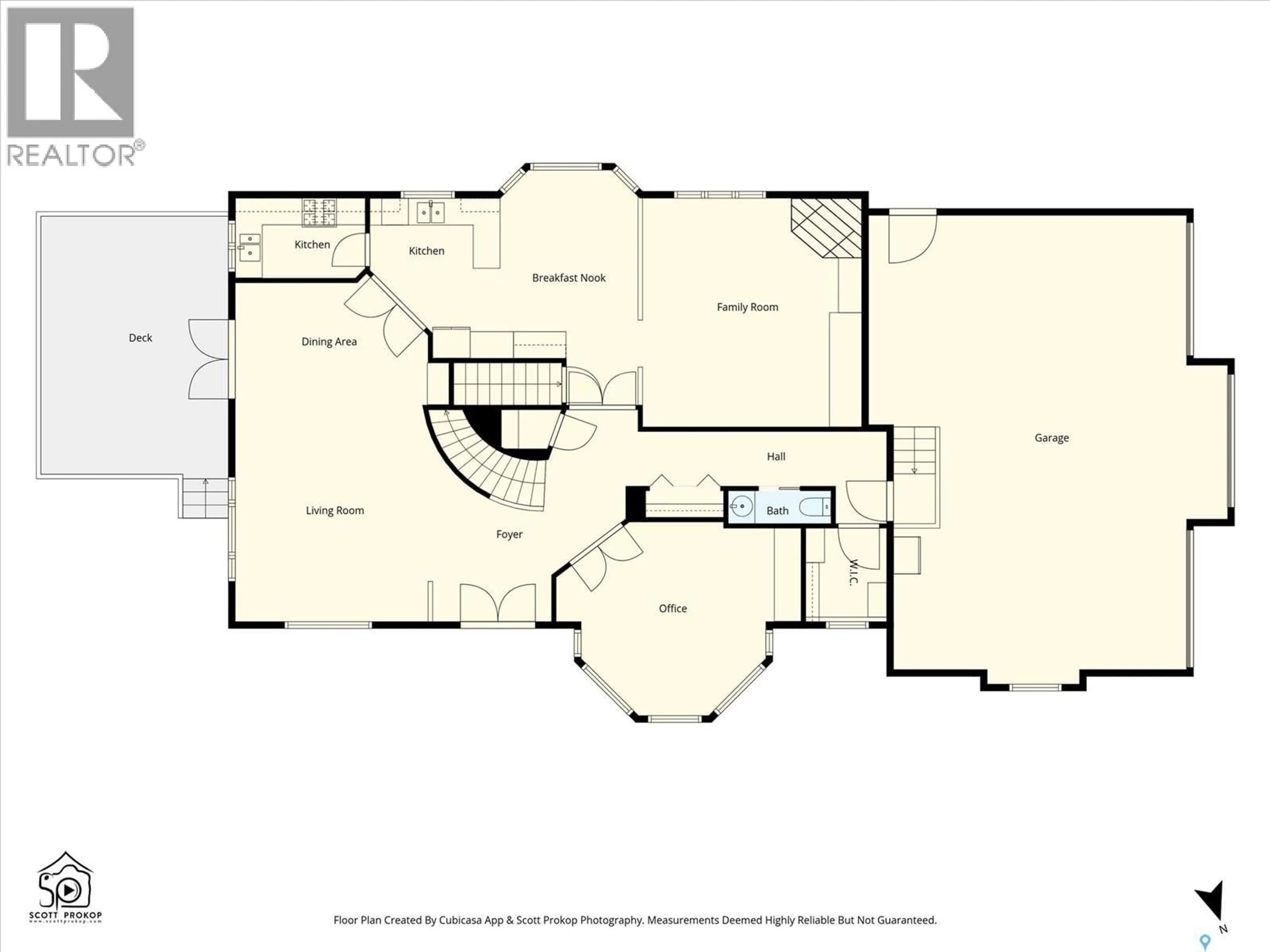 Floor plan for 228 BRAESHIRE LANE, Saskatoon Saskatchewan S7V1B2