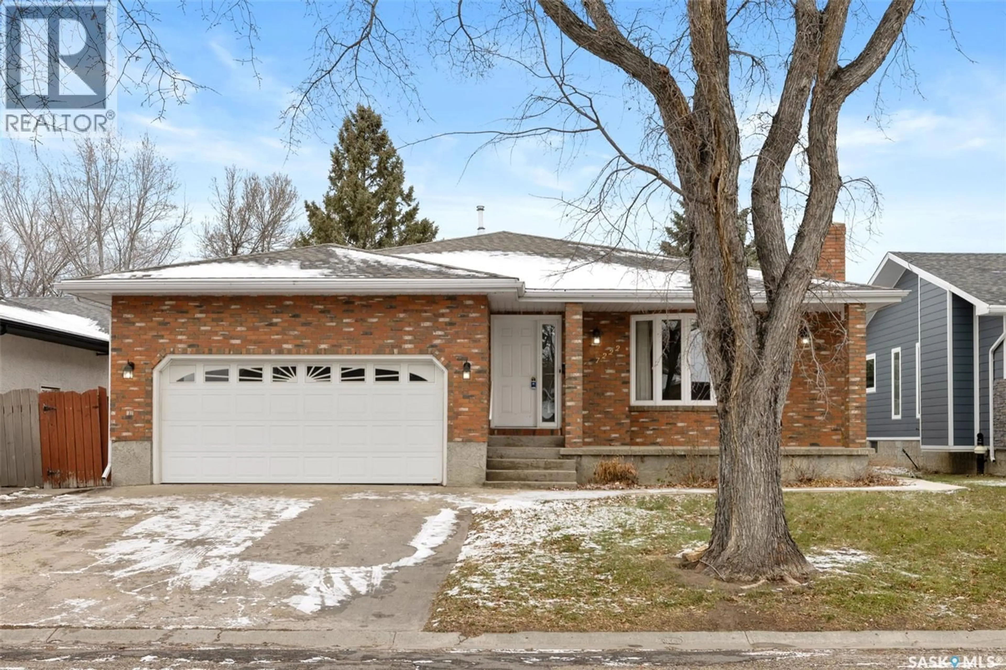 Home with brick exterior material, street for 7222 NEATBY AVENUE, Regina Saskatchewan S4X2S1