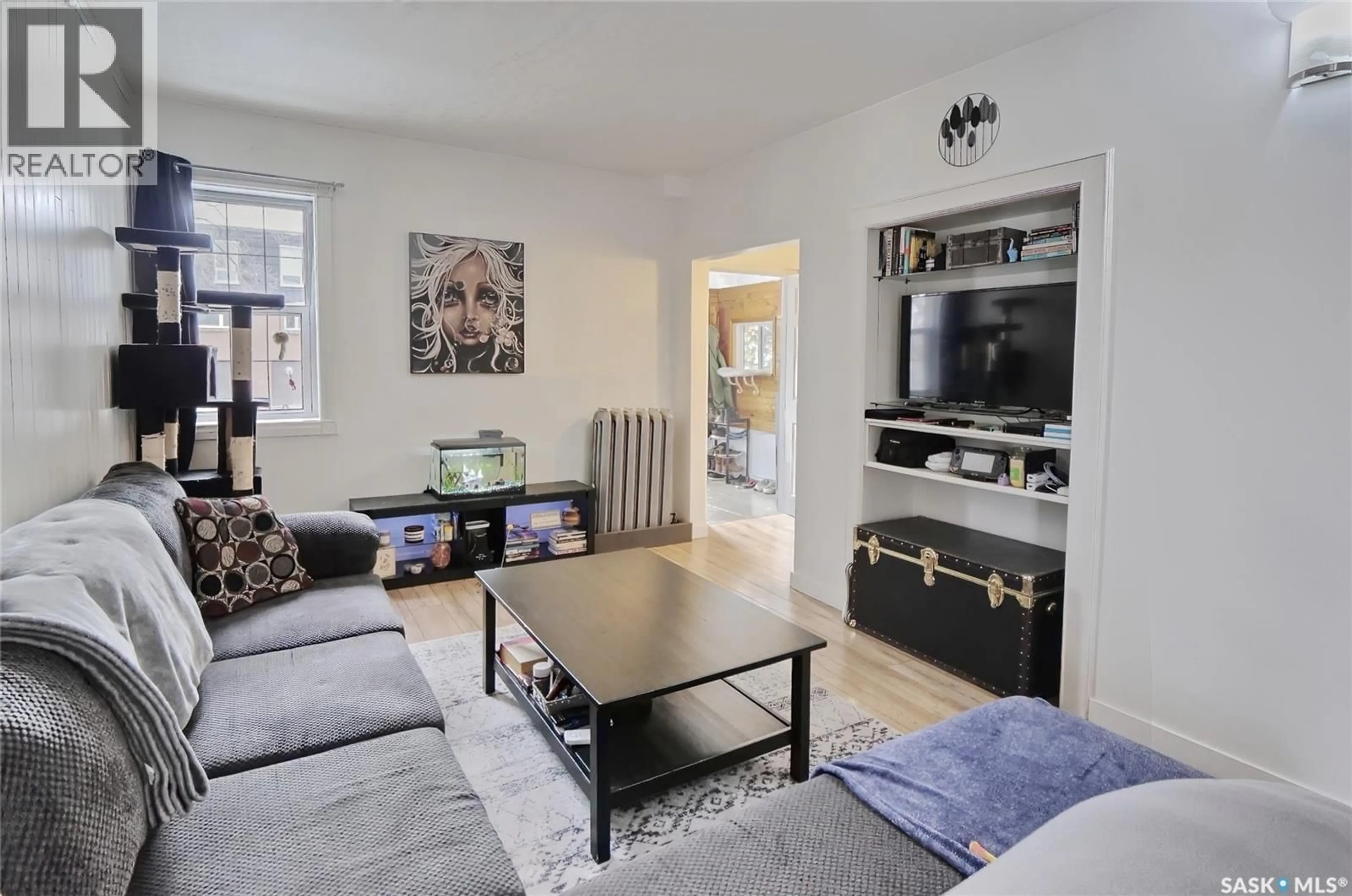 Living room with furniture, unknown for 142 HOCHELAGA STREET, Moose Jaw Saskatchewan S6H2G3