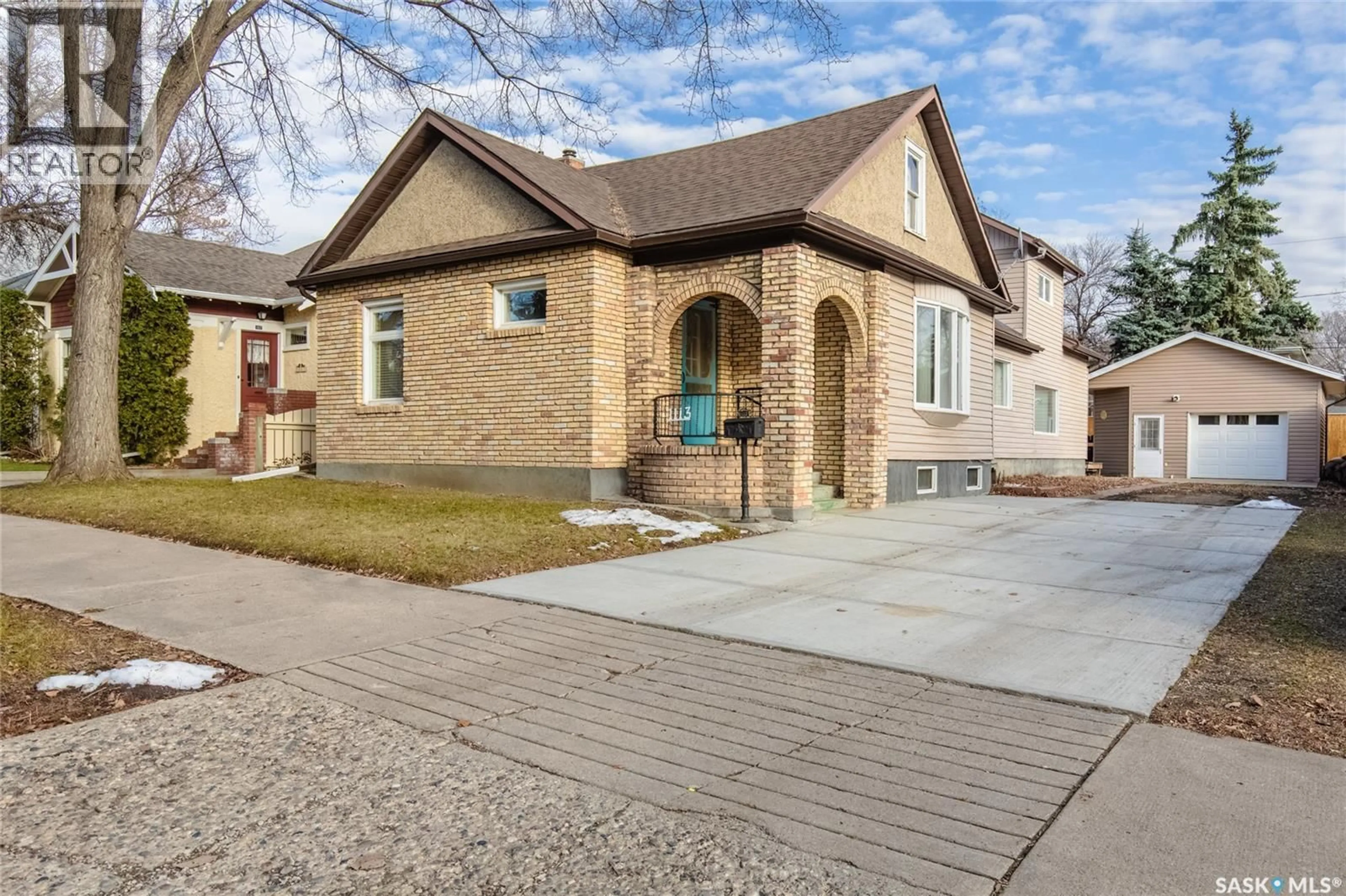 Home with brick exterior material, street for 1113 2ND AVENUE, Moose Jaw Saskatchewan S6H3R4