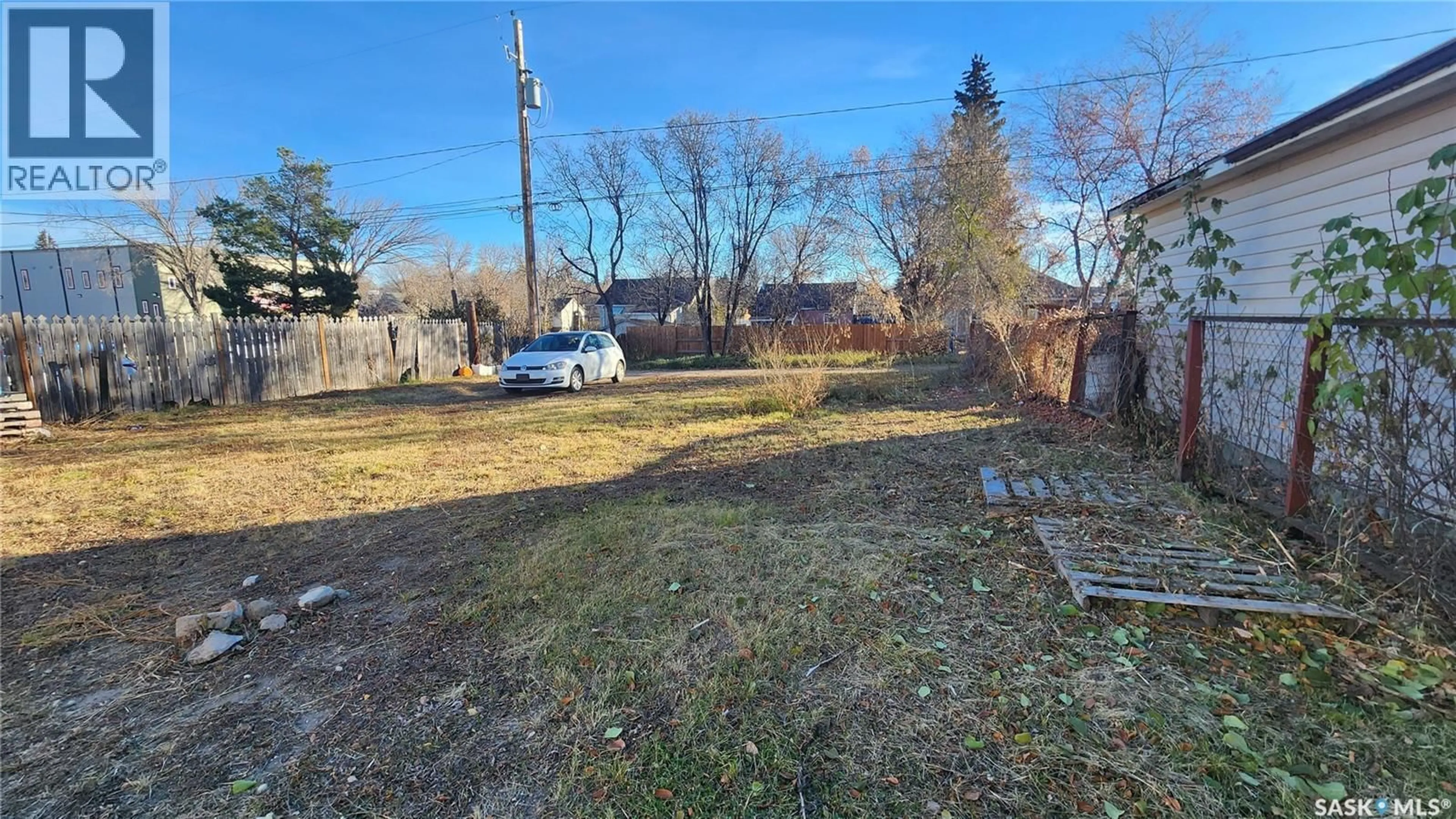 A pic from outside/outdoor area/front of a property/back of a property/a pic from drone, street for 1282 103RD STREET, North Battleford Saskatchewan S9A1K8