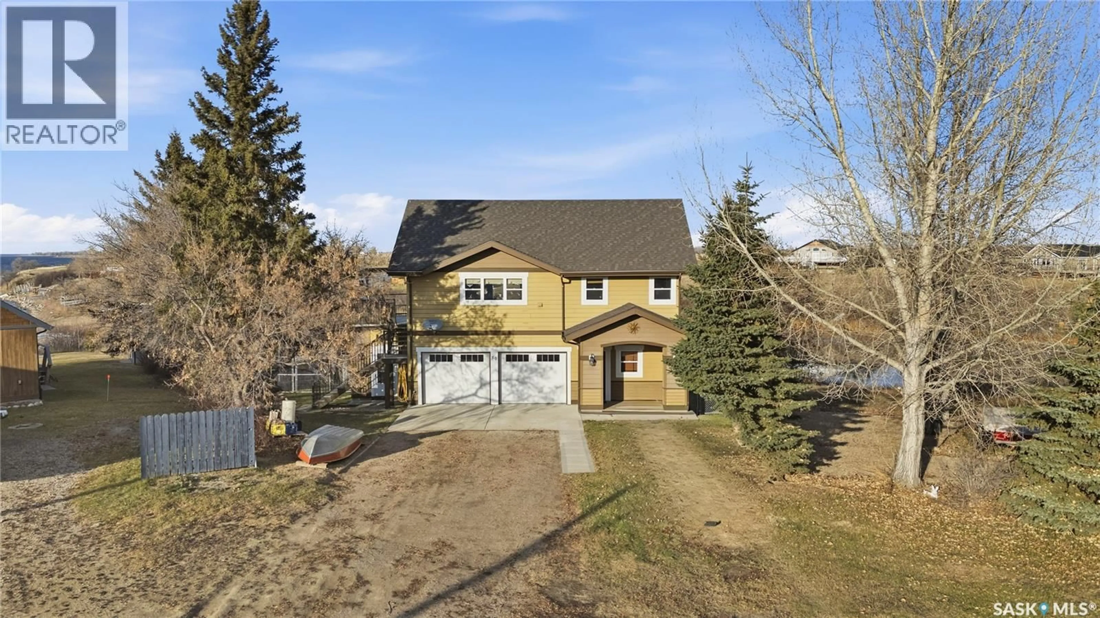 A pic from outside/outdoor area/front of a property/back of a property/a pic from drone, street for 50 MARINA AVENUE, Mckillop Rm No. 220 Saskatchewan S0G4V0