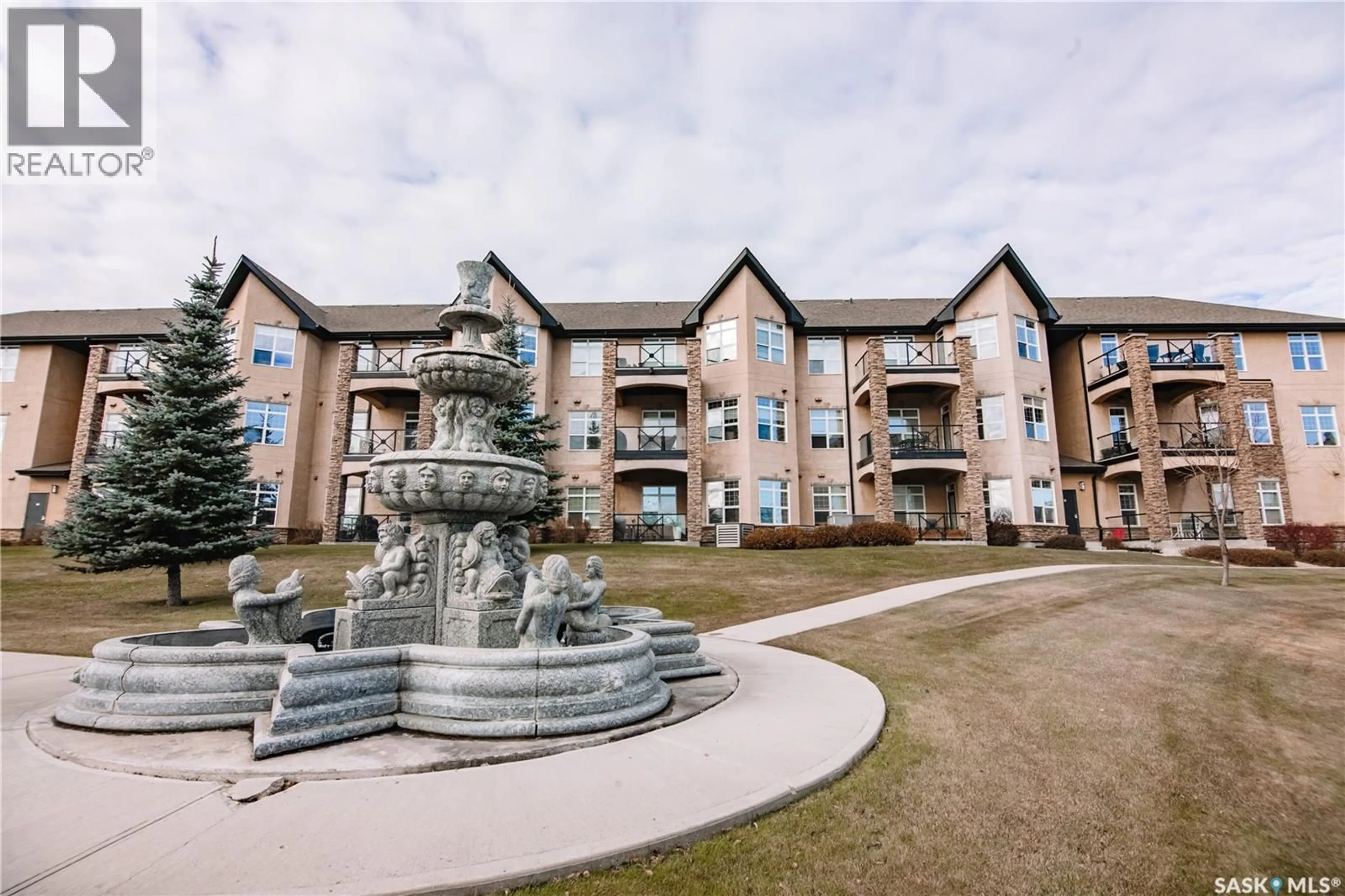 A pic from outside/outdoor area/front of a property/back of a property/a pic from drone, unknown for 104 2150 HESELTINE ROAD, Regina Saskatchewan S4V1K9