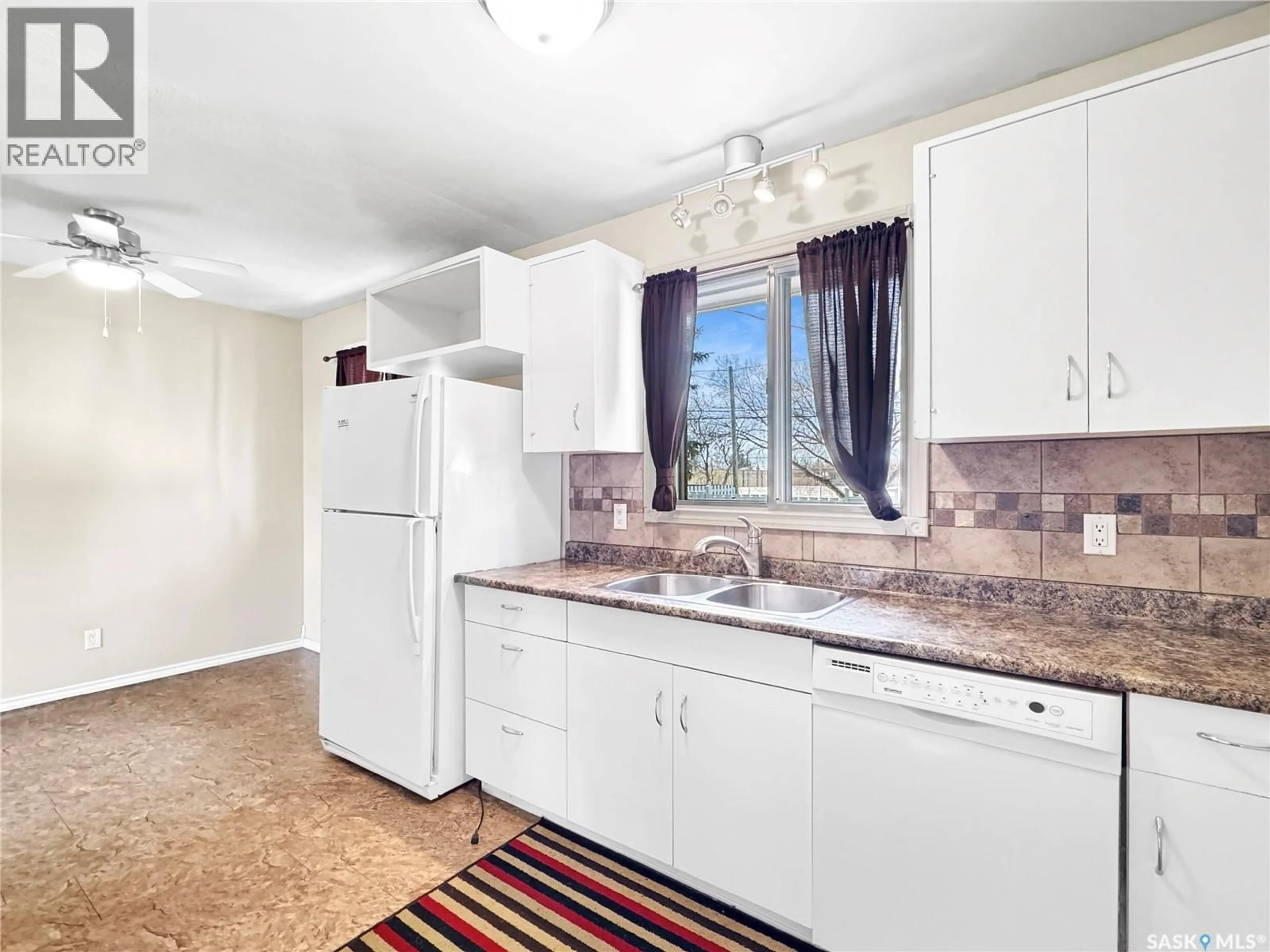 Standard kitchen, ceramic/tile floor for 1871 91ST STREET, North Battleford Saskatchewan S9A0A6