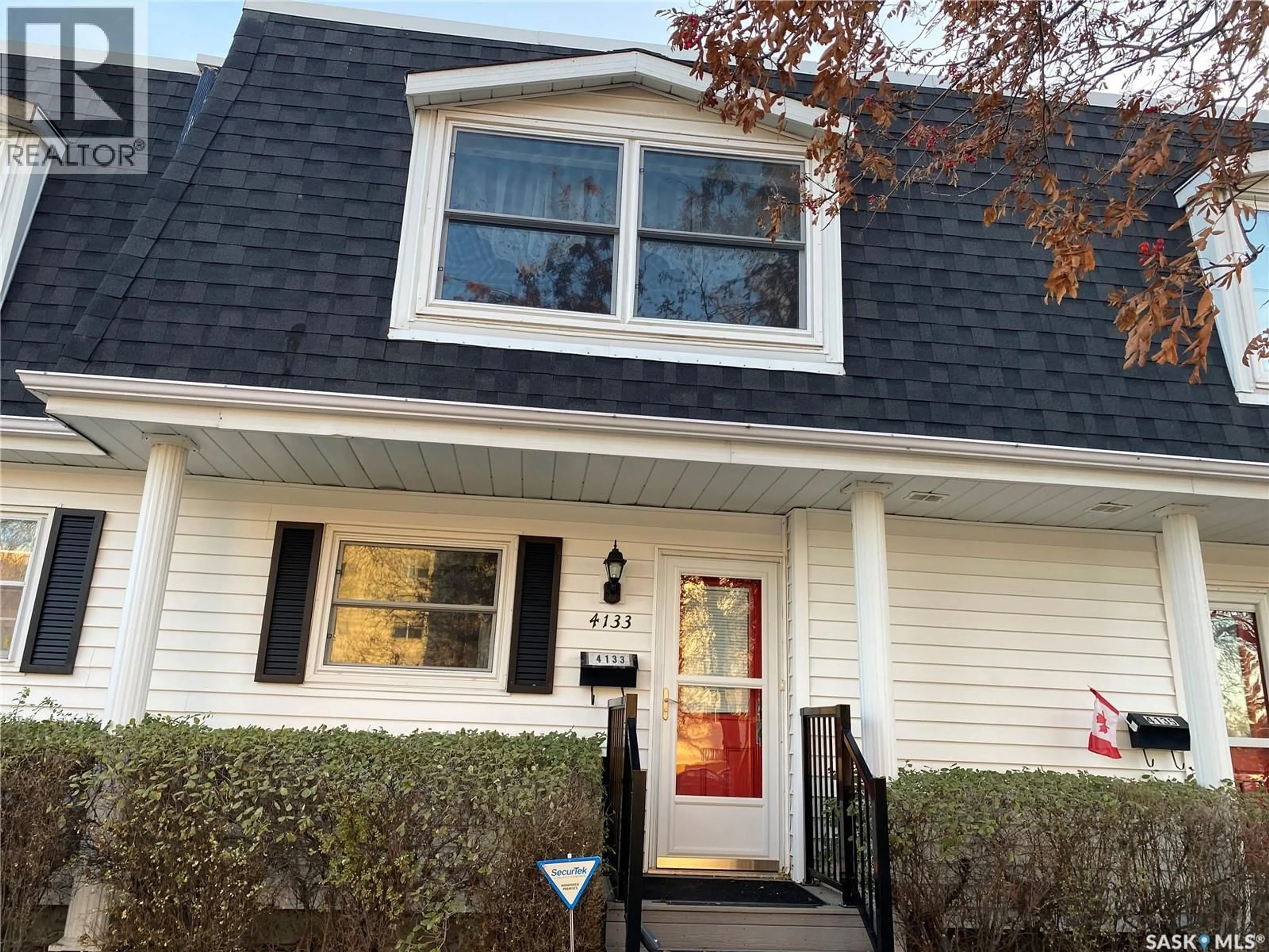 Home with vinyl exterior material, street for 4133 GORDON ROAD, Regina Saskatchewan S4S6N5