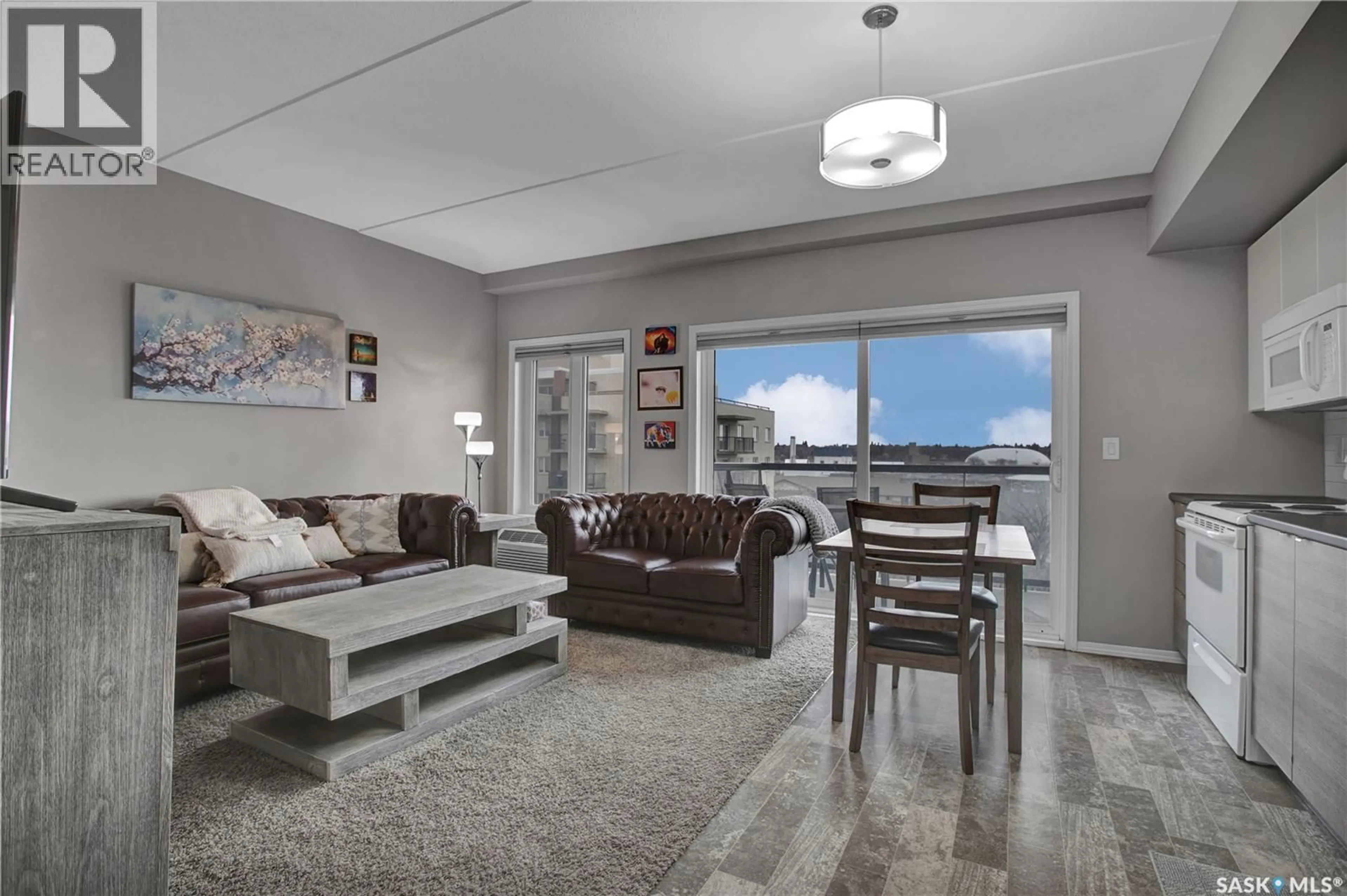 Living room with furniture, unknown for N - 708 550 4TH AVENUE, Saskatoon Saskatchewan S7K2M7