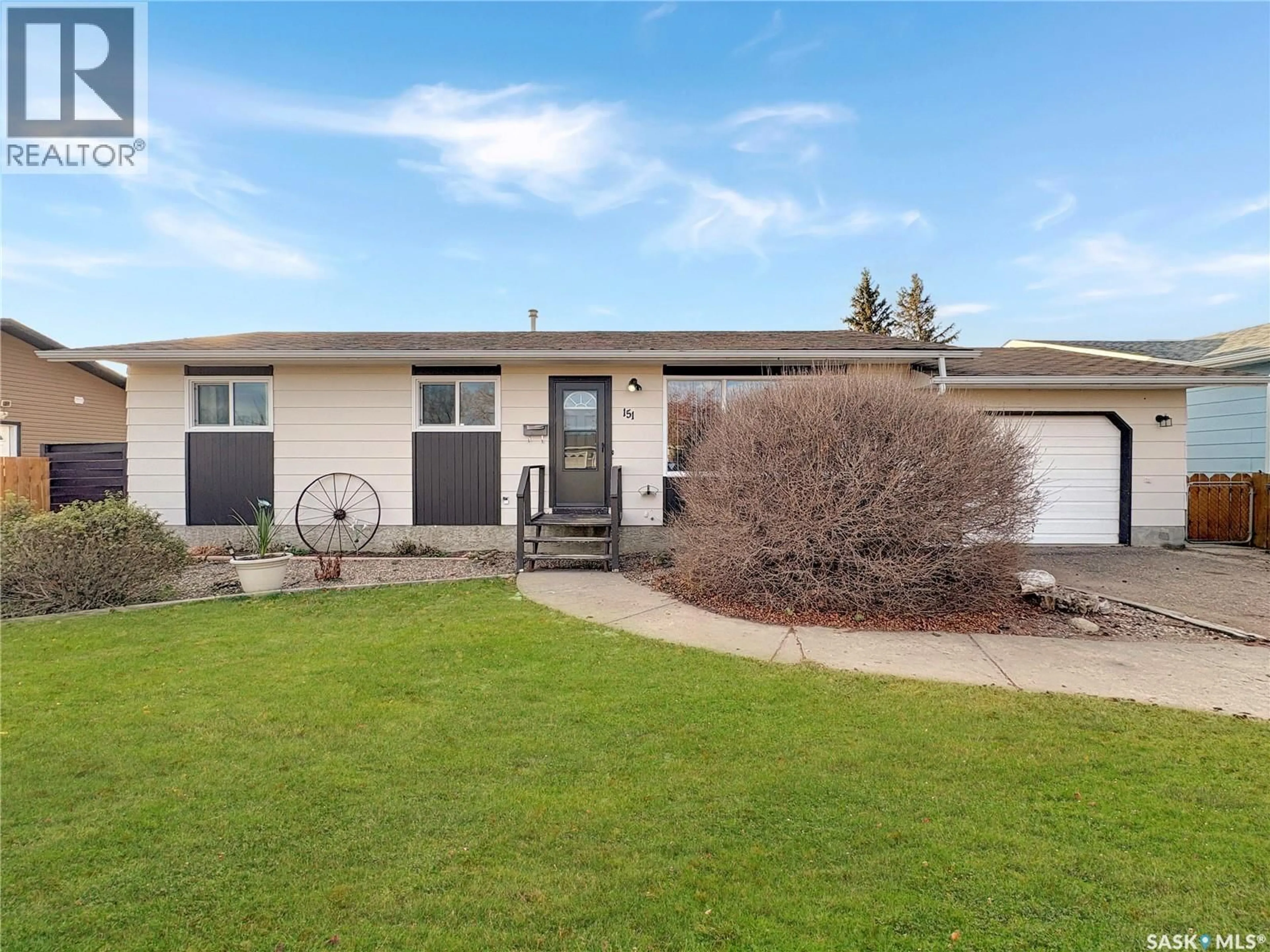 Home with vinyl exterior material, street for 151 18TH STREET, Battleford Saskatchewan S0M0E0