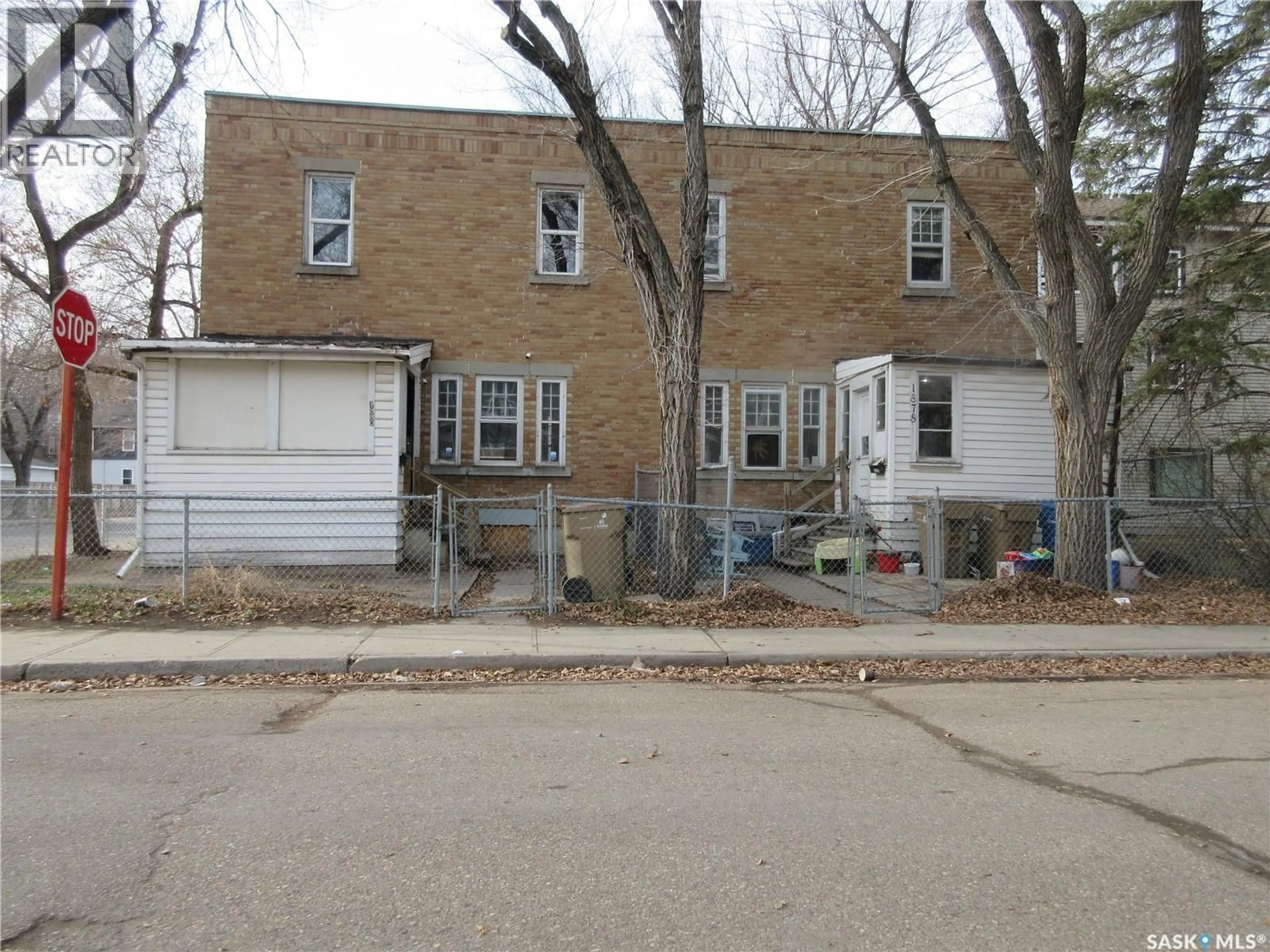 Home with brick exterior material, street for 1878-1880 OTTAWA STREET, Regina Saskatchewan S4P1P4