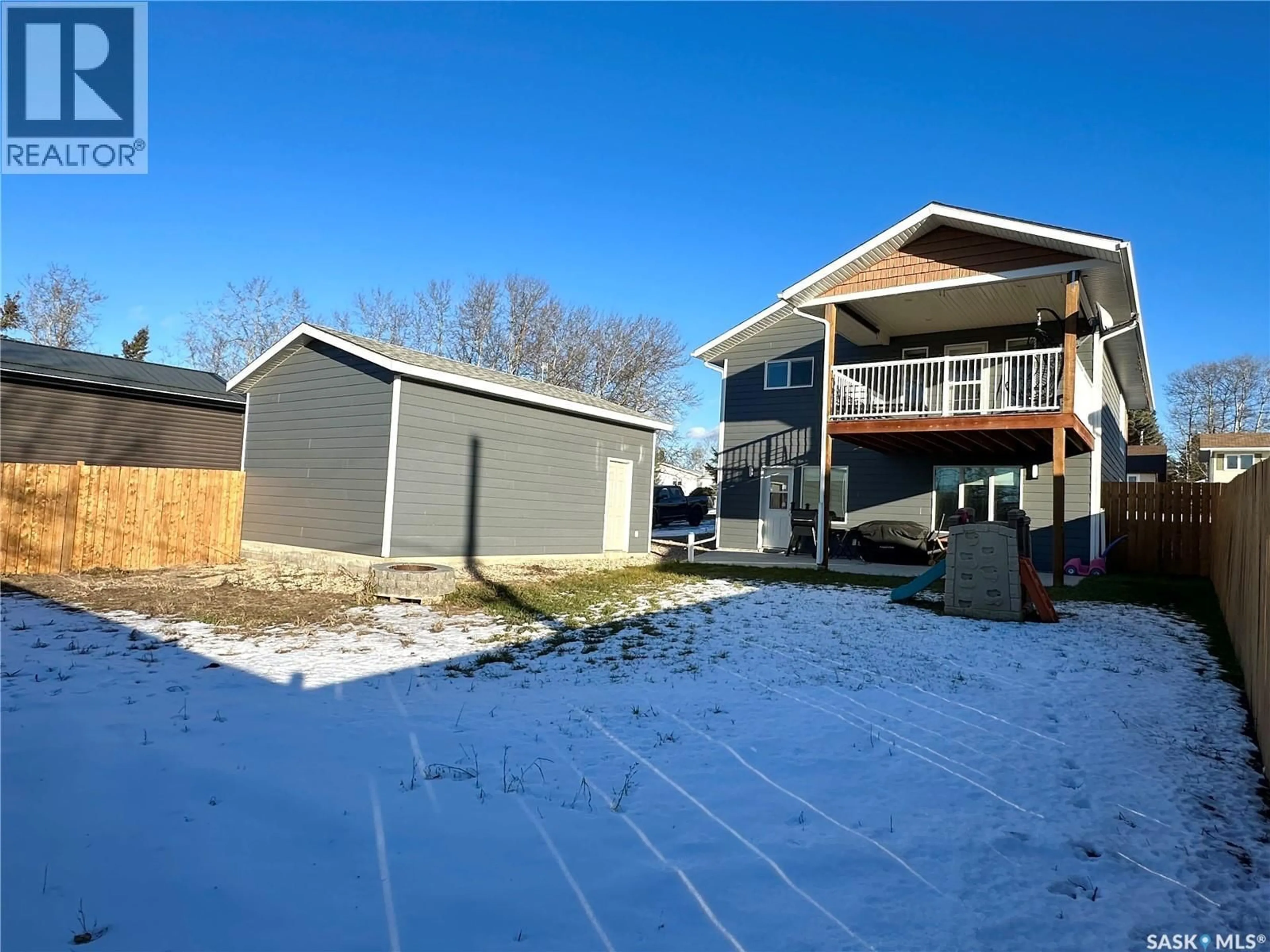 A pic from outside/outdoor area/front of a property/back of a property/a pic from drone, street for 8 MORROW PLACE, Shell Lake Saskatchewan S0J2G0