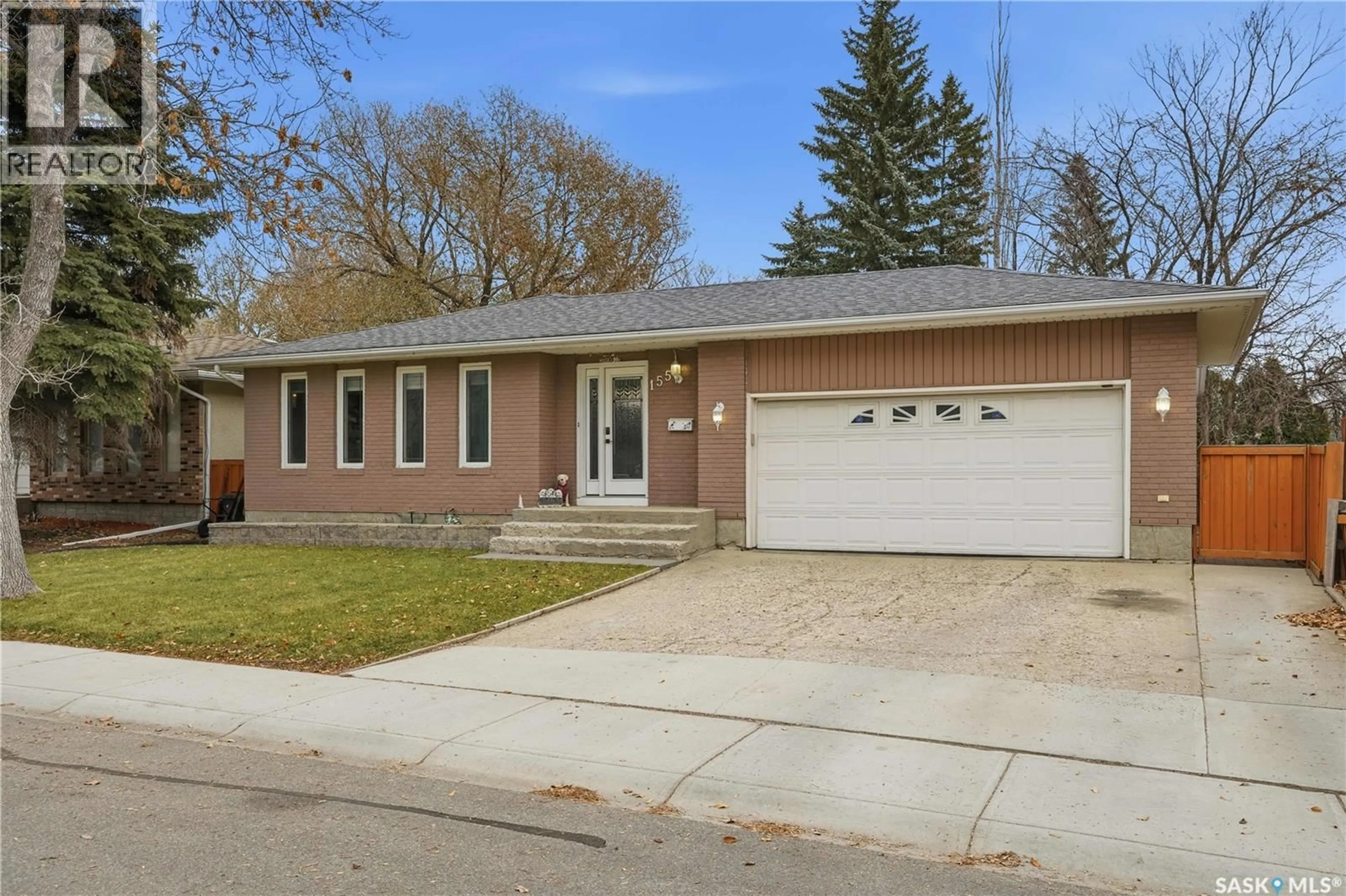 Home with brick exterior material, street for 155 CATHERWOOD CRESCENT, Regina Saskatchewan S4J7J8