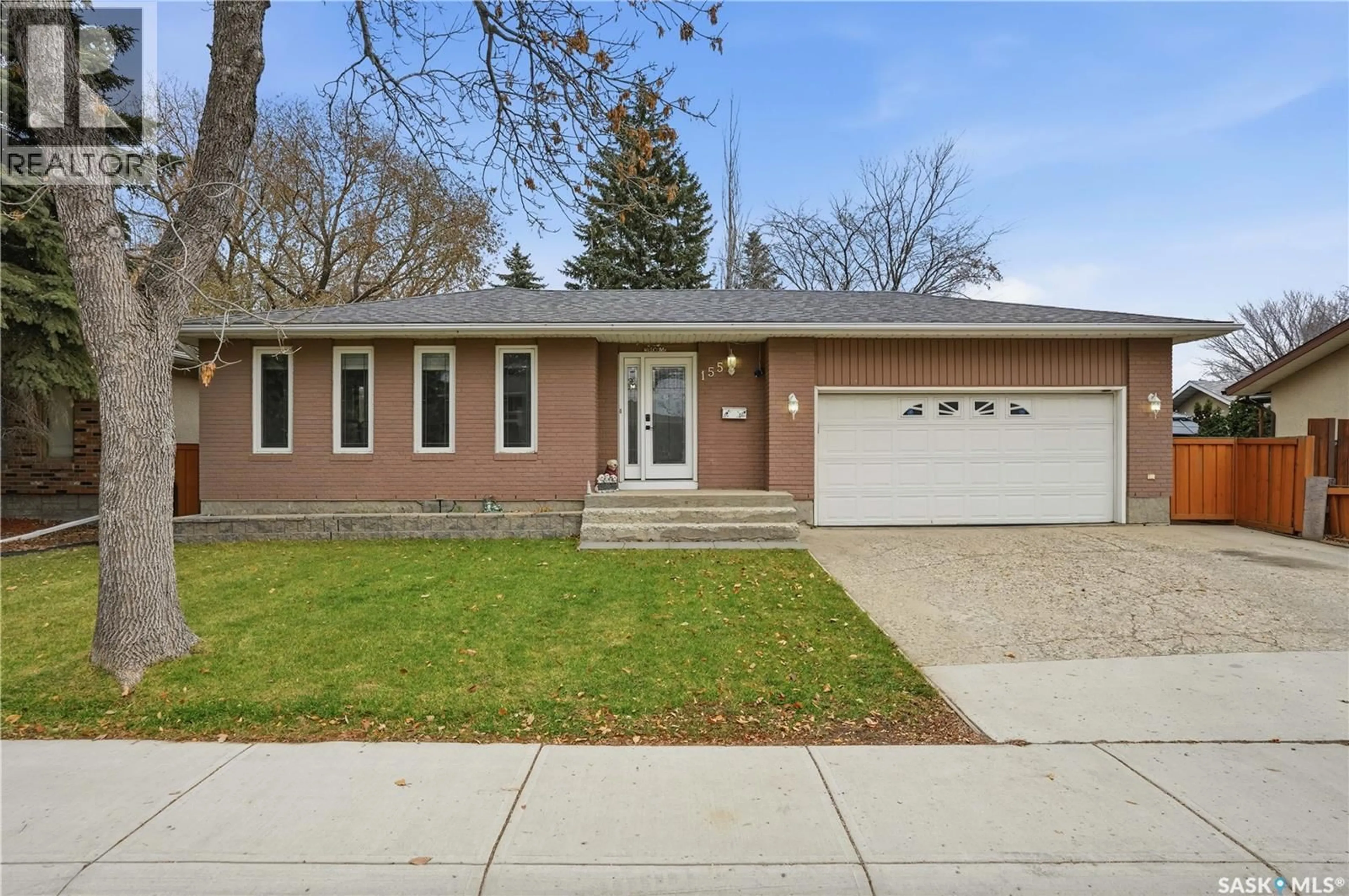 Home with brick exterior material, street for 155 CATHERWOOD CRESCENT, Regina Saskatchewan S4J7J8