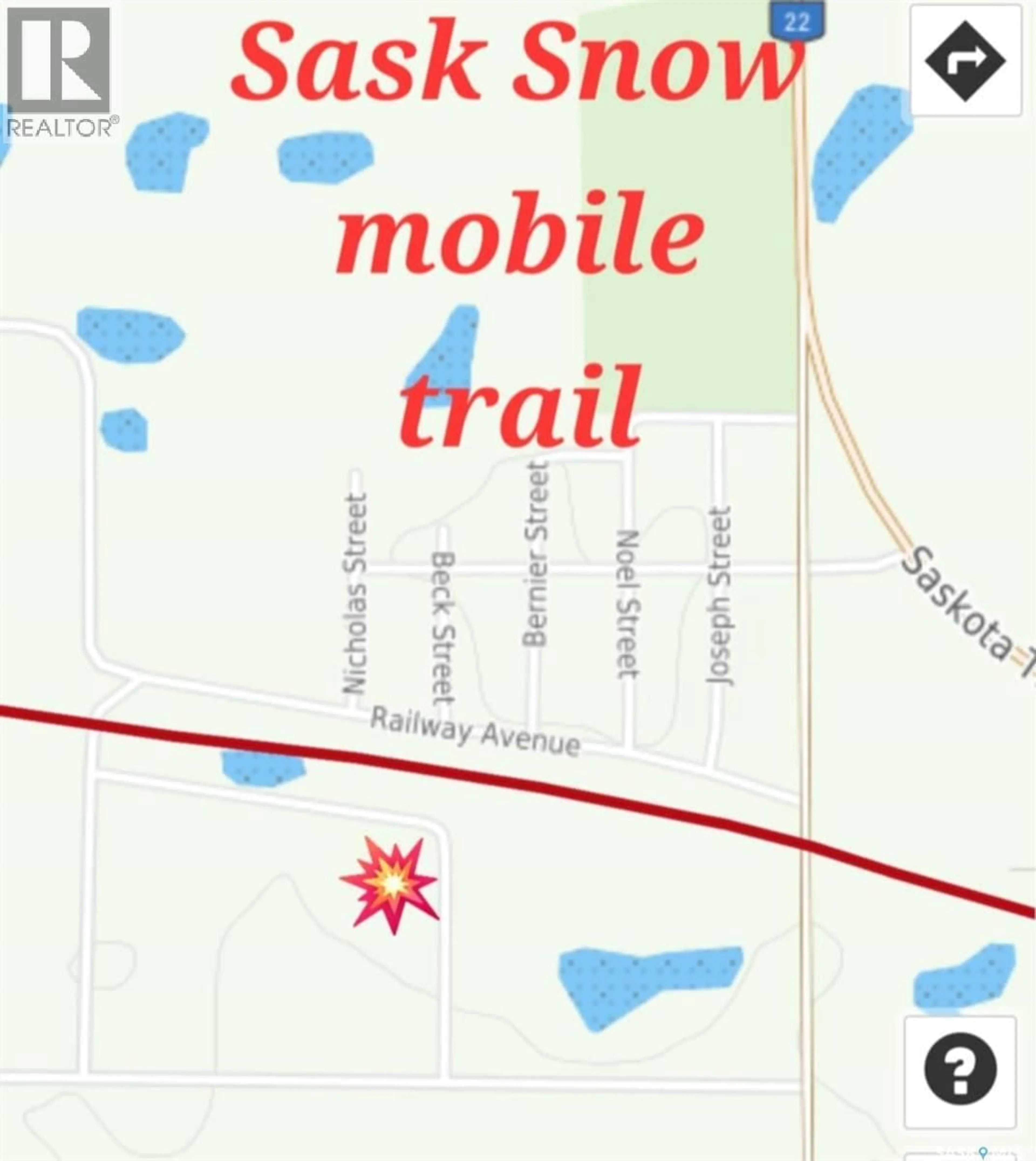 Picture of a map for 1 BECK STREET, Dubuc Saskatchewan S0A0R0