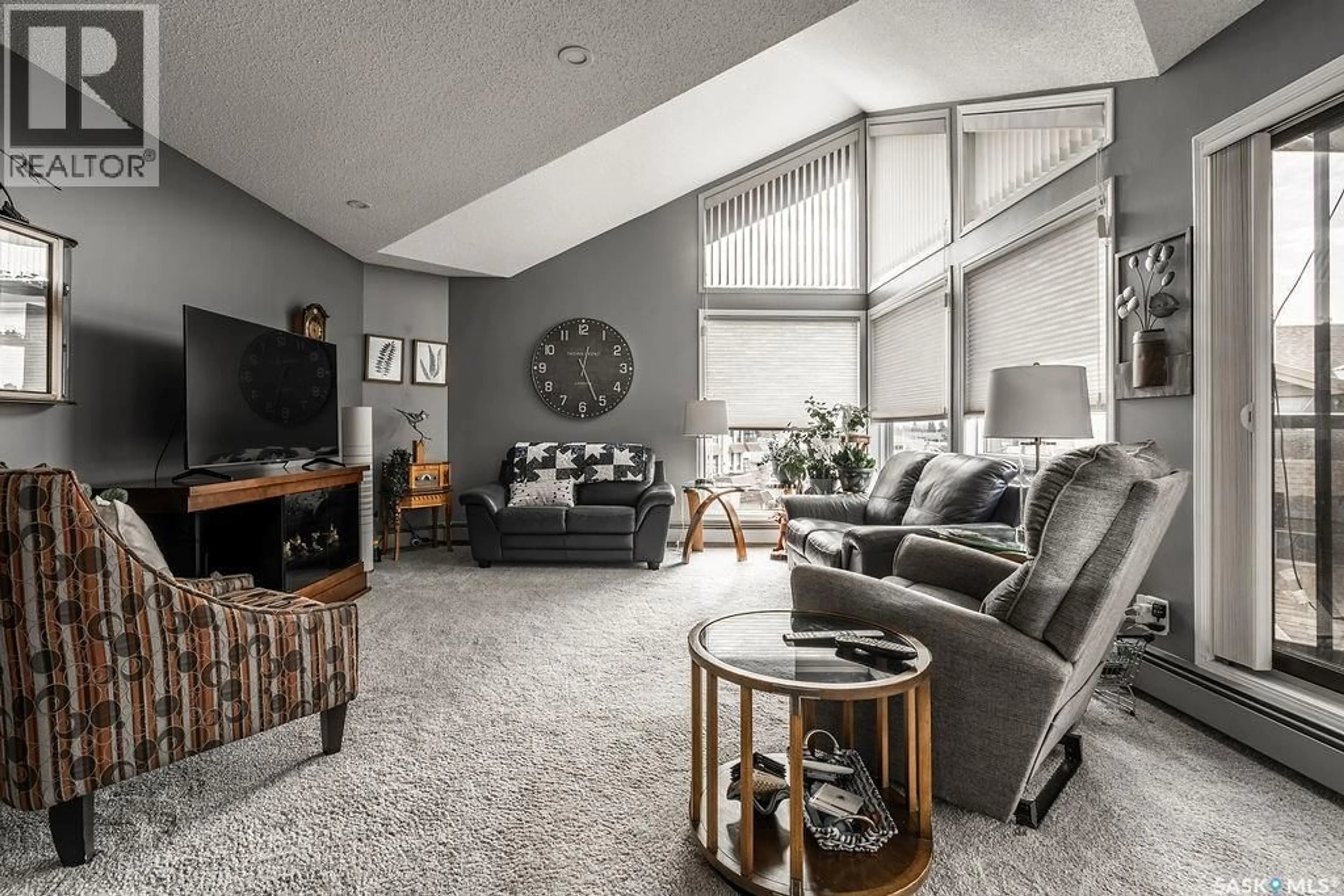 Living room with furniture, unknown for 2305 - 309 ADELAIDE STREET, Saskatoon Saskatchewan S7J5H6