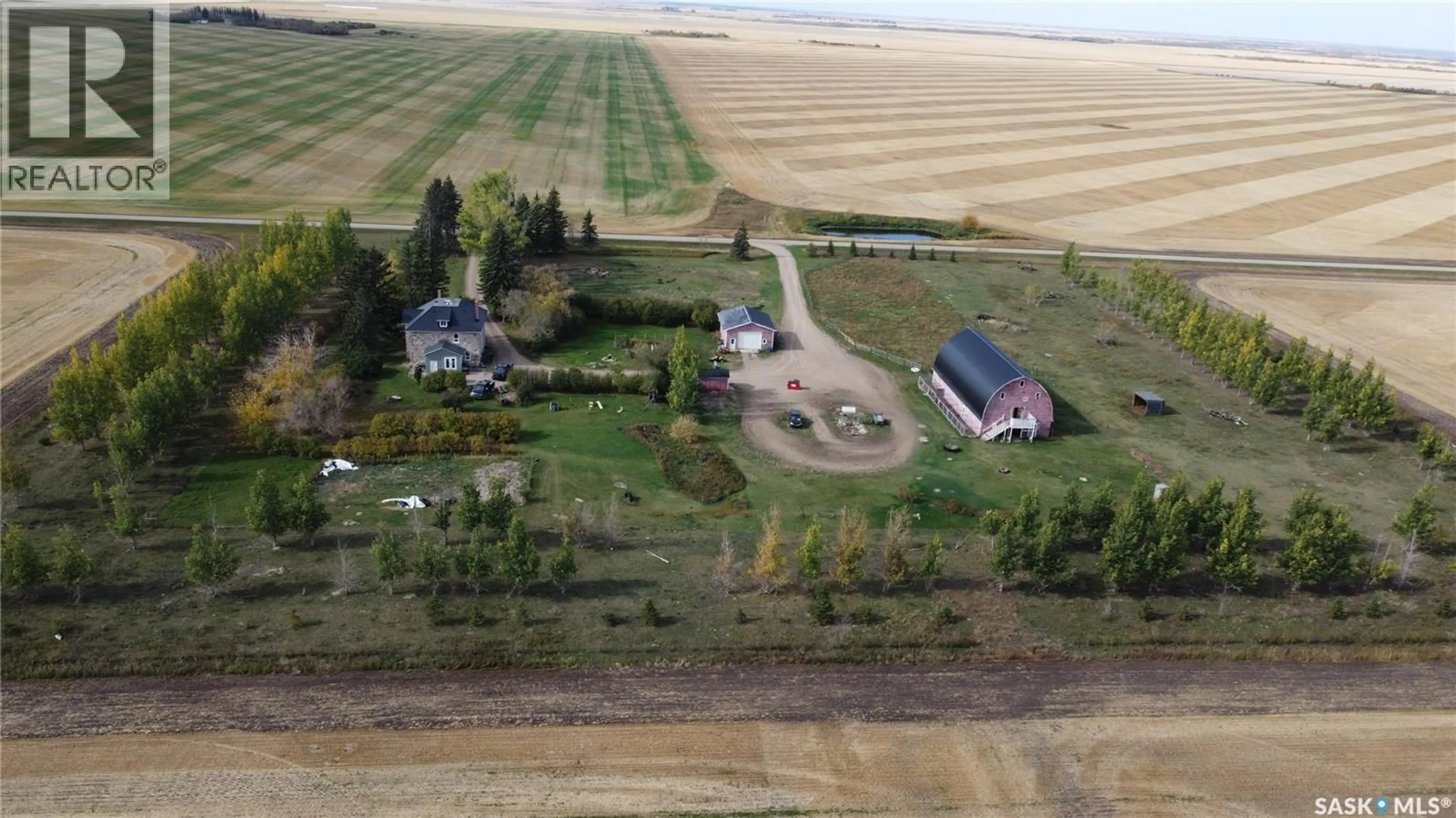 A pic from outside/outdoor area/front of a property/back of a property/a pic from drone, unknown for TAIT ACREAGE, Wolseley Rm No. 155 Saskatchewan S0G5H0