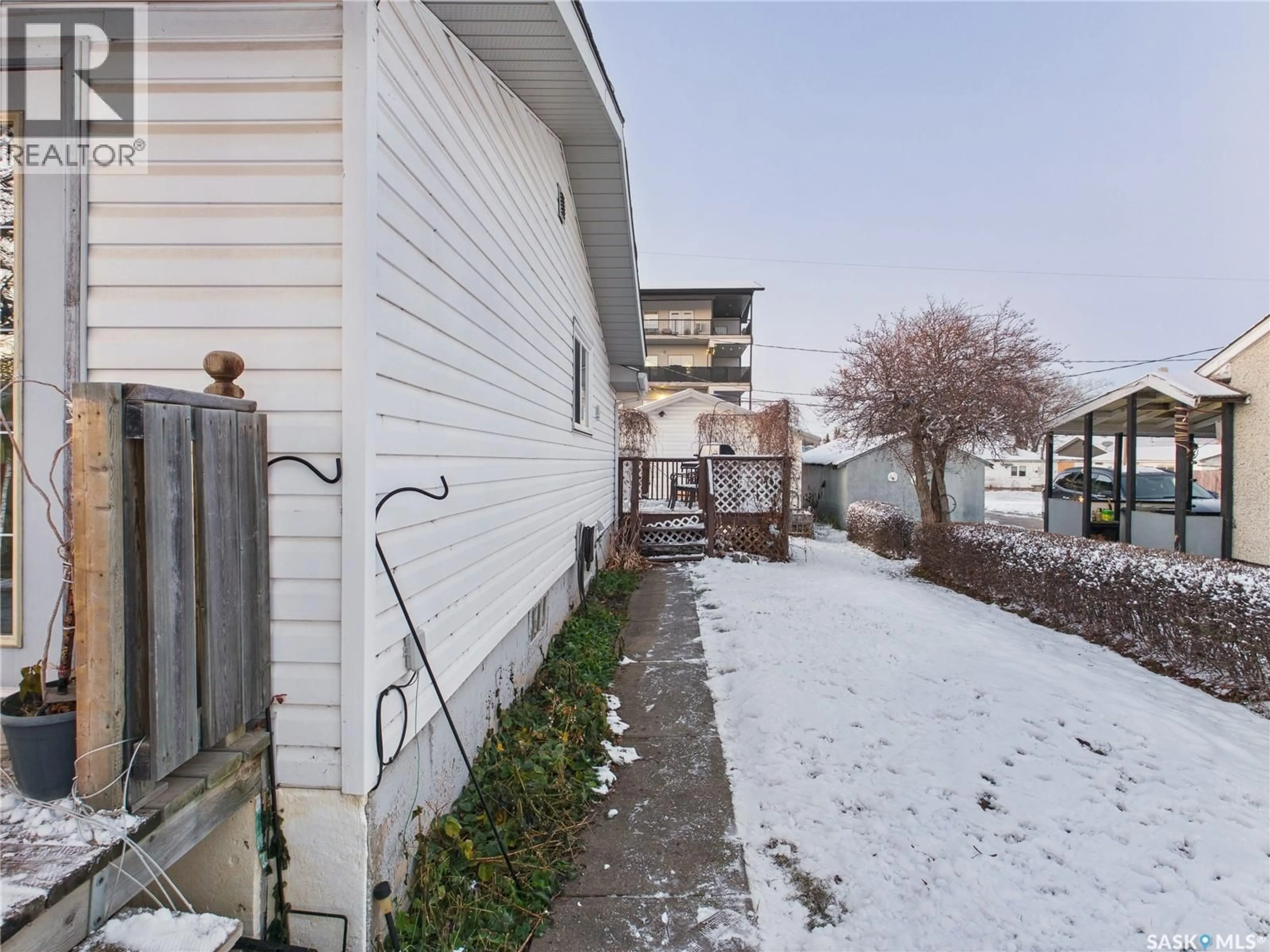 Patio, street for 213 STEVENS AVENUE, Birch Hills Saskatchewan S0J0G0