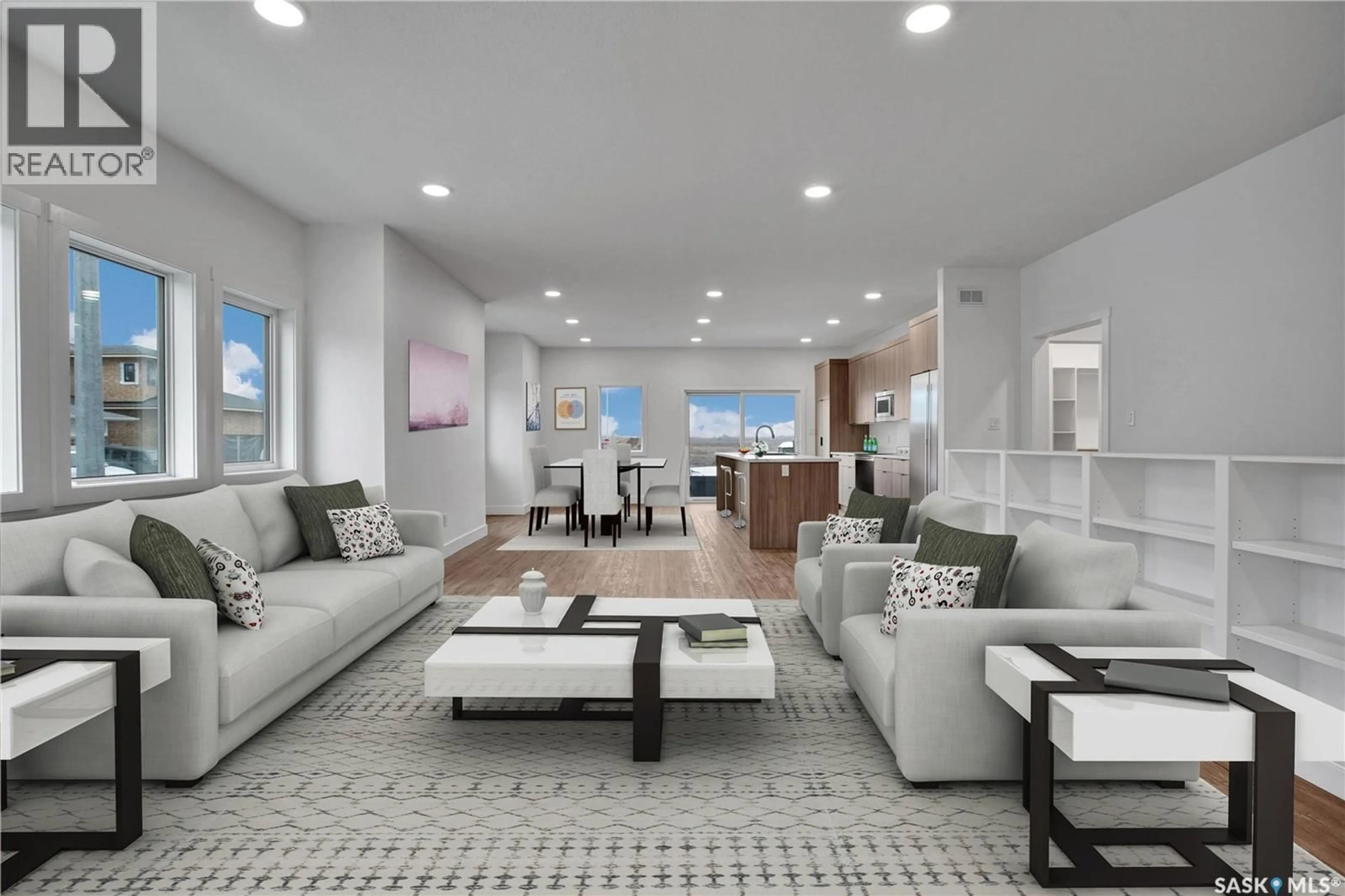 Living room with furniture, unknown for 101 EMMA PLACE, Martensville Saskatchewan S0K2T1