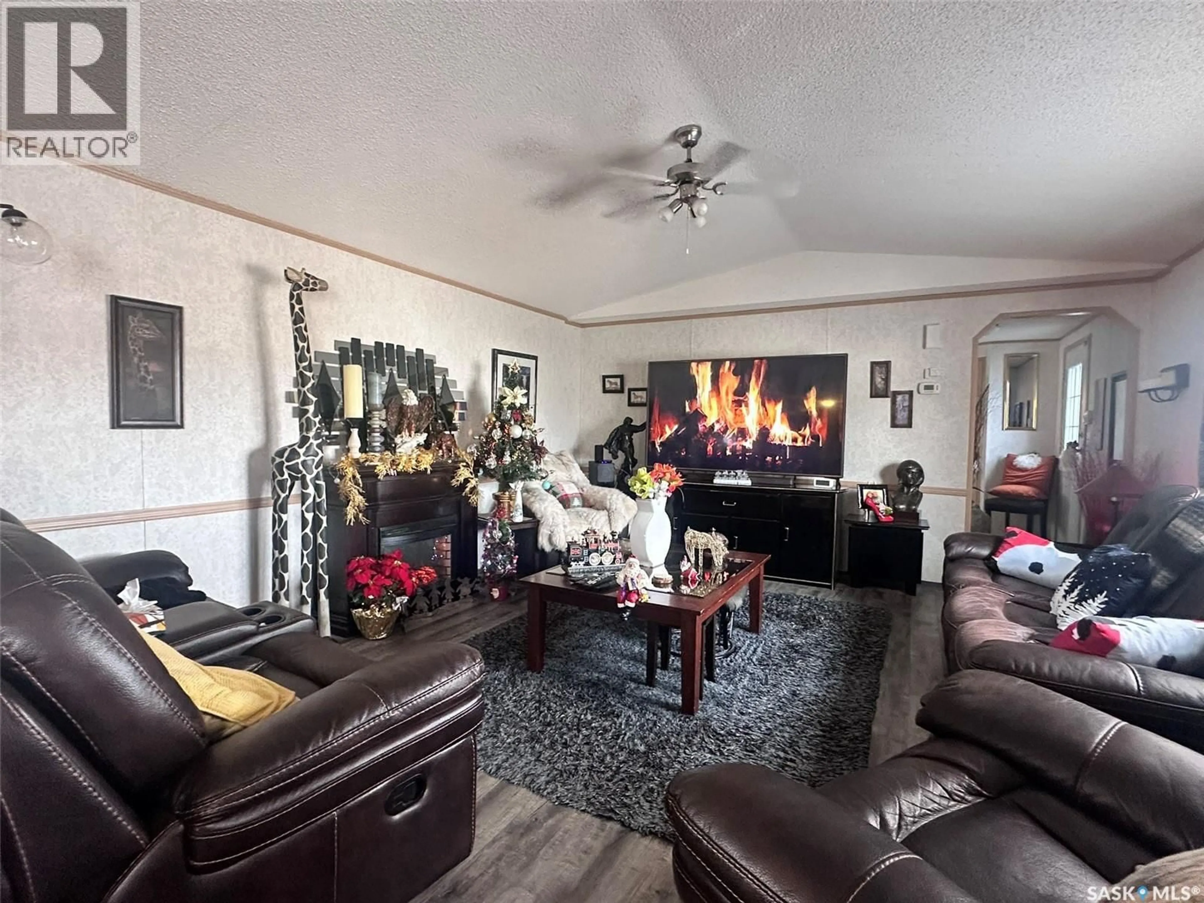 Living room with furniture, floor is not visible for 65 SUNRISE ESTATES, Assiniboia Saskatchewan S0H0B0