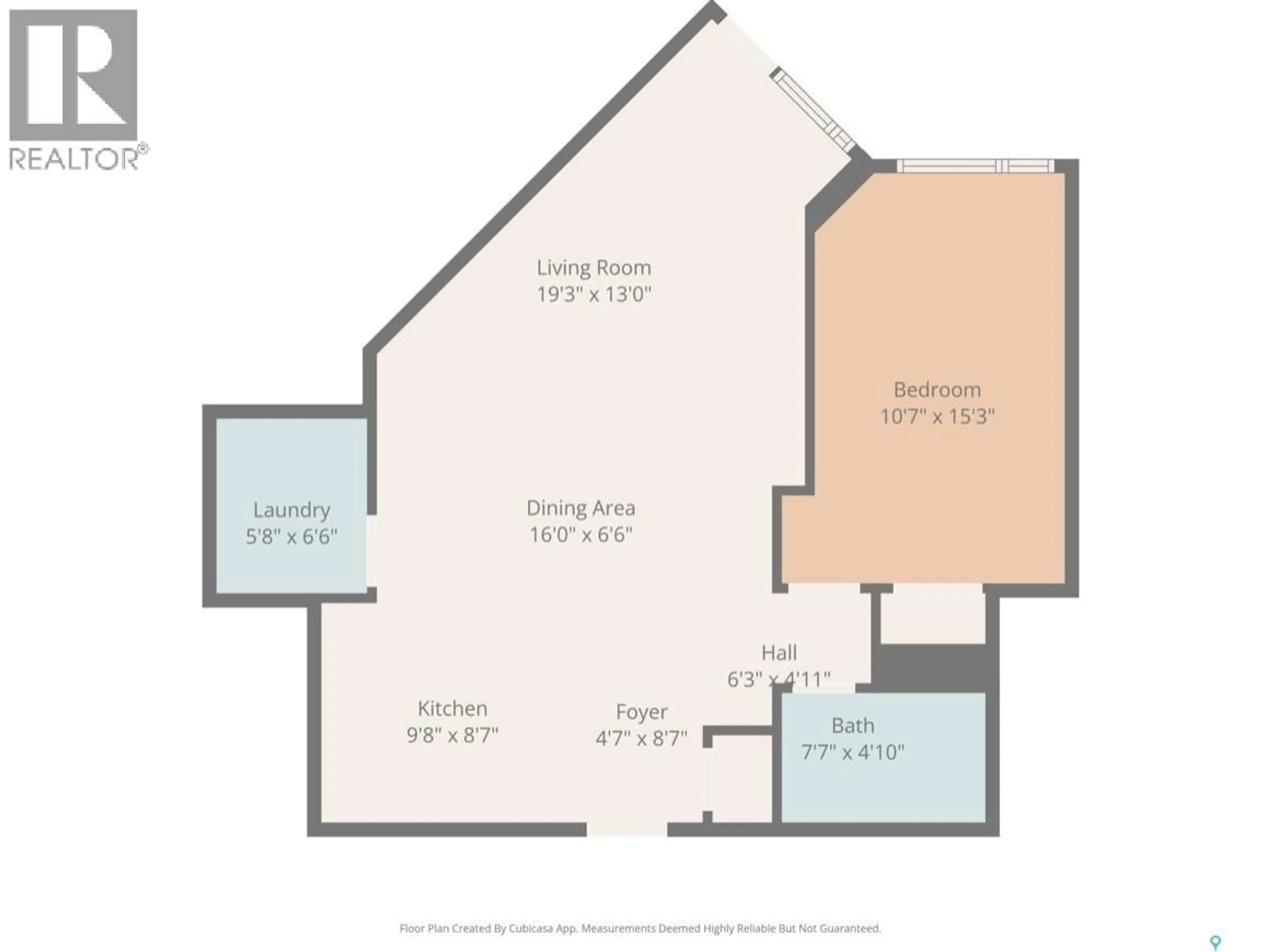 Floor plan for 415 - 109 MANINGAS BEND, Saskatoon Saskatchewan S7W0T6