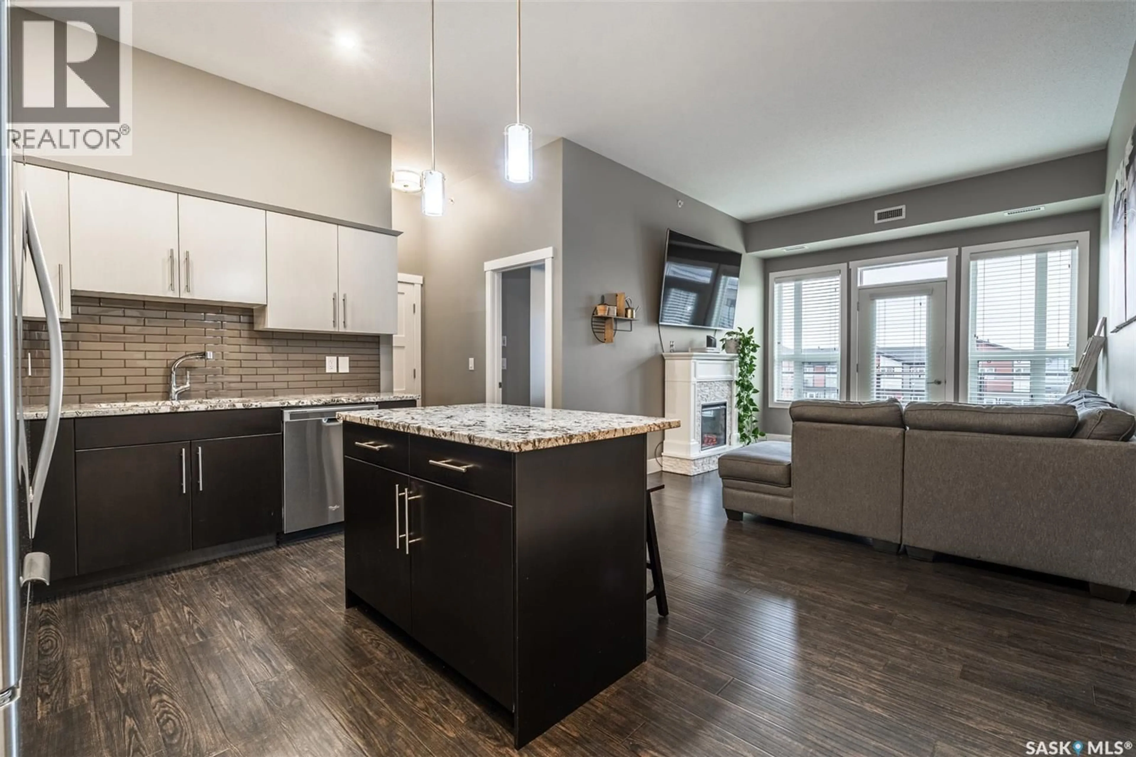 Open concept kitchen, unknown for 415 - 307 MANINGAS BEND, Saskatoon Saskatchewan S7S1N1