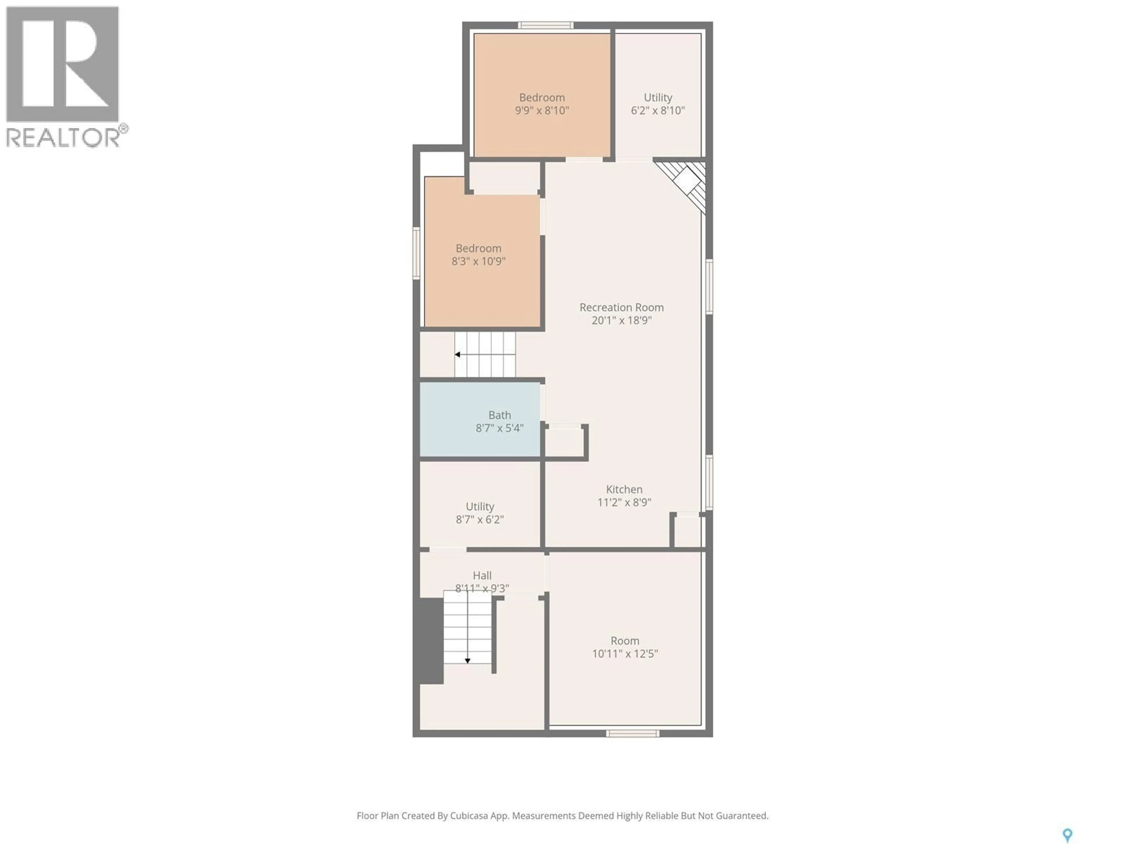 Floor plan for 363 MCARTHUR CRESCENT, Saskatoon Saskatchewan S7L6X5