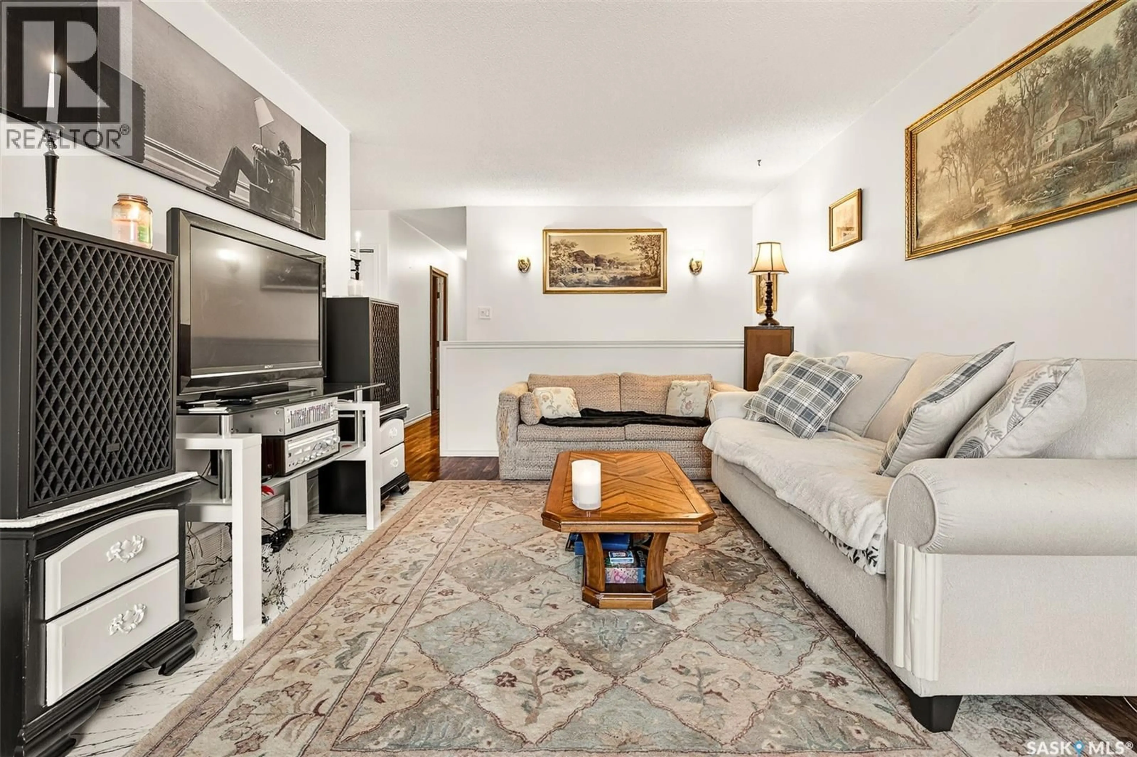 Living room with furniture, unknown for 651 STADACONA STREET, Moose Jaw Saskatchewan S6H0K1