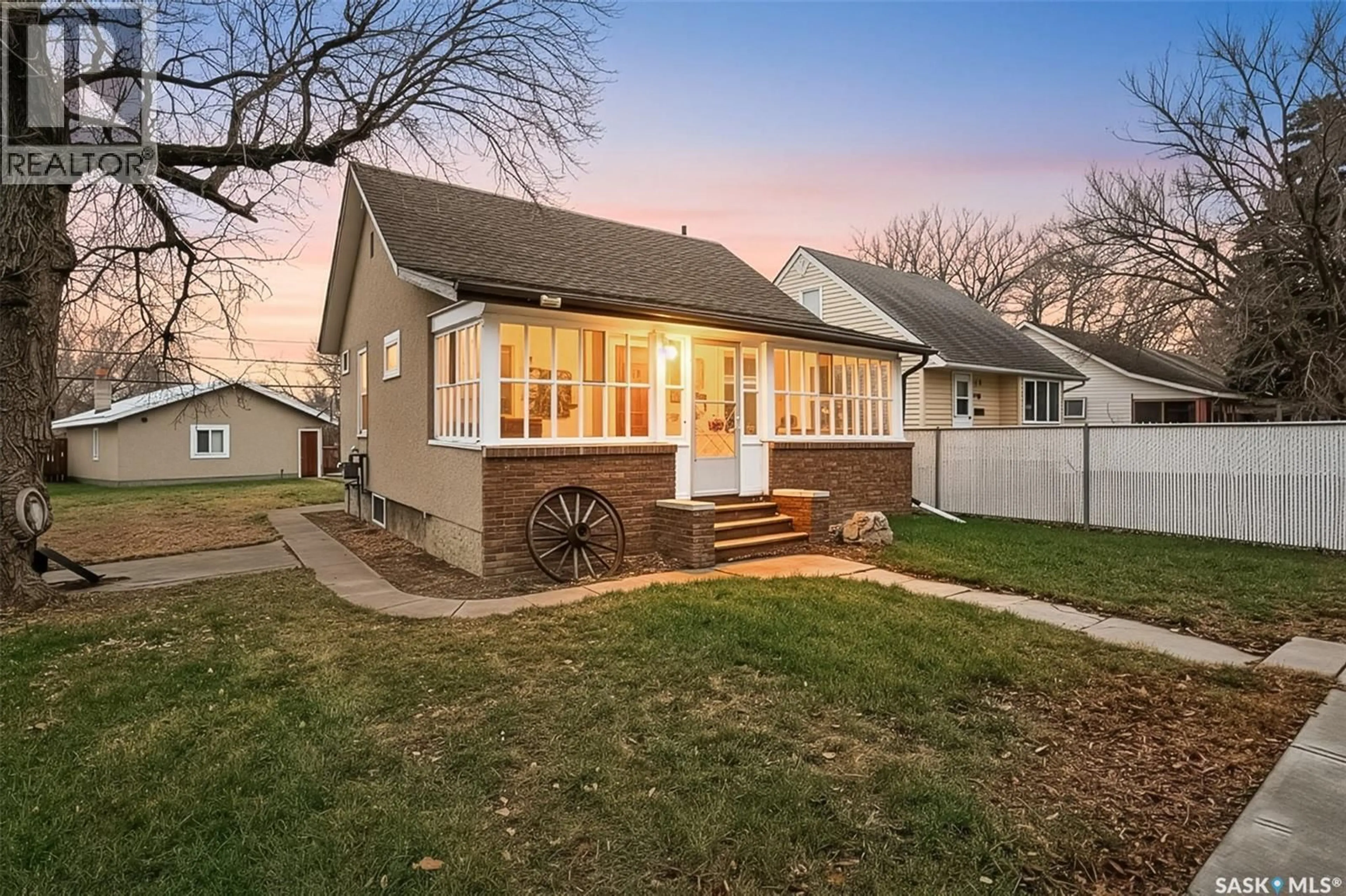 Home with vinyl exterior material, street for 759 OMINICA STREET, Moose Jaw Saskatchewan S6H0H7