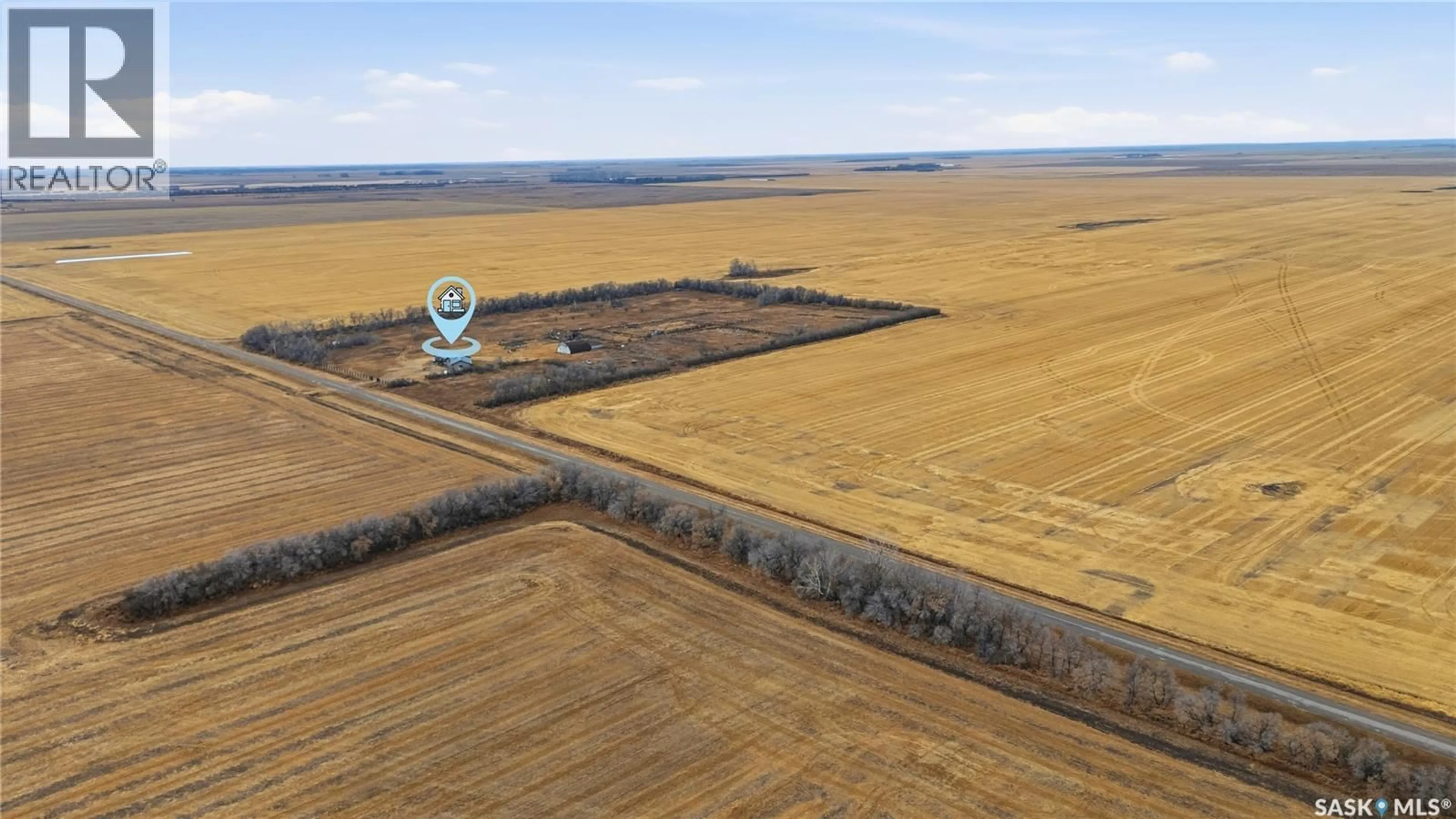 A pic from outside/outdoor area/front of a property/back of a property/a pic from drone, water/lake/river/ocean view for MONTROSE ACREAGE, Montrose Rm No. 315 Saskatchewan S0L0P0