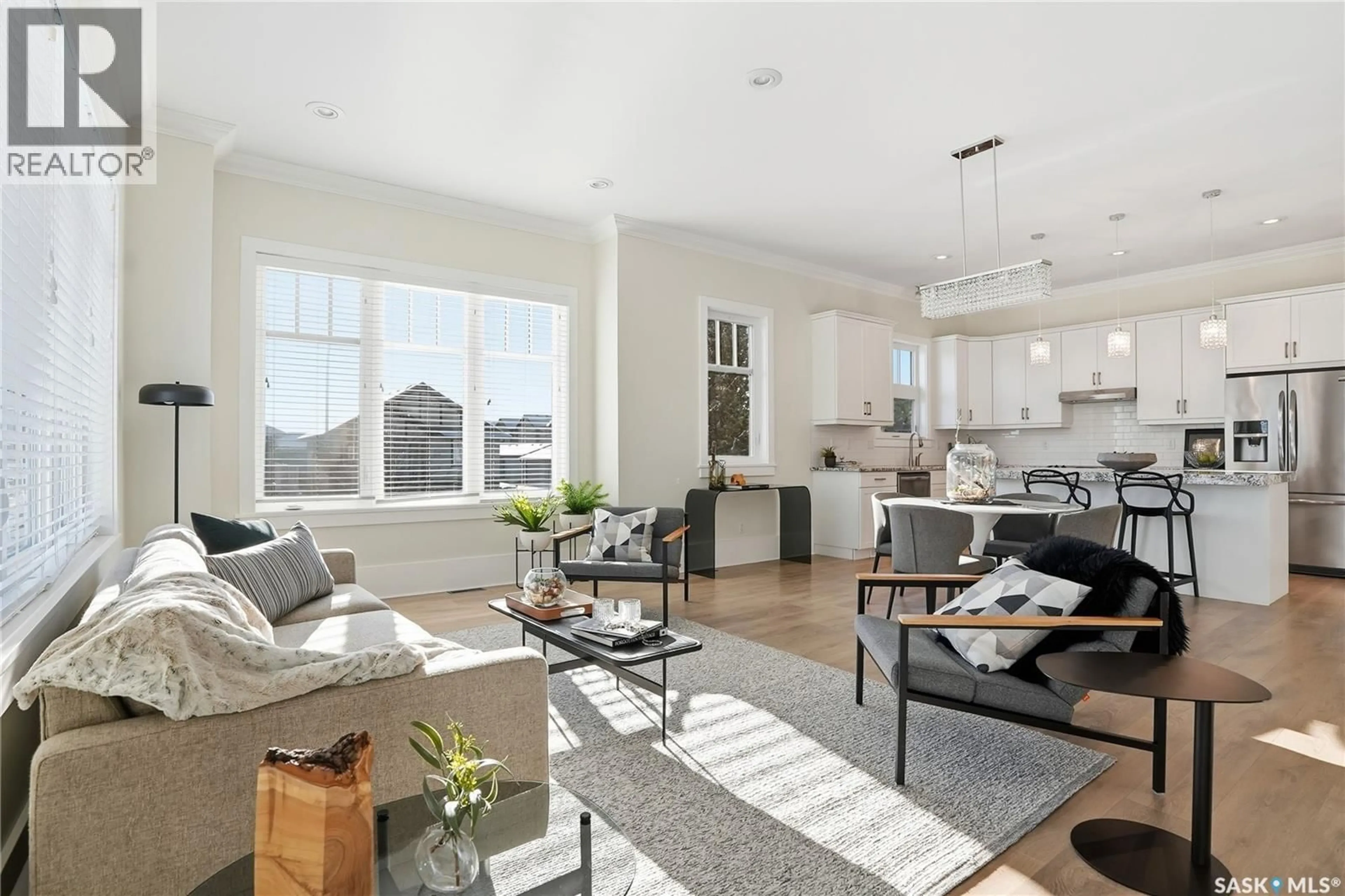 Living room with furniture, unknown for 32 115 MEADOWS BOULEVARD, Saskatoon Saskatchewan S7V0E6