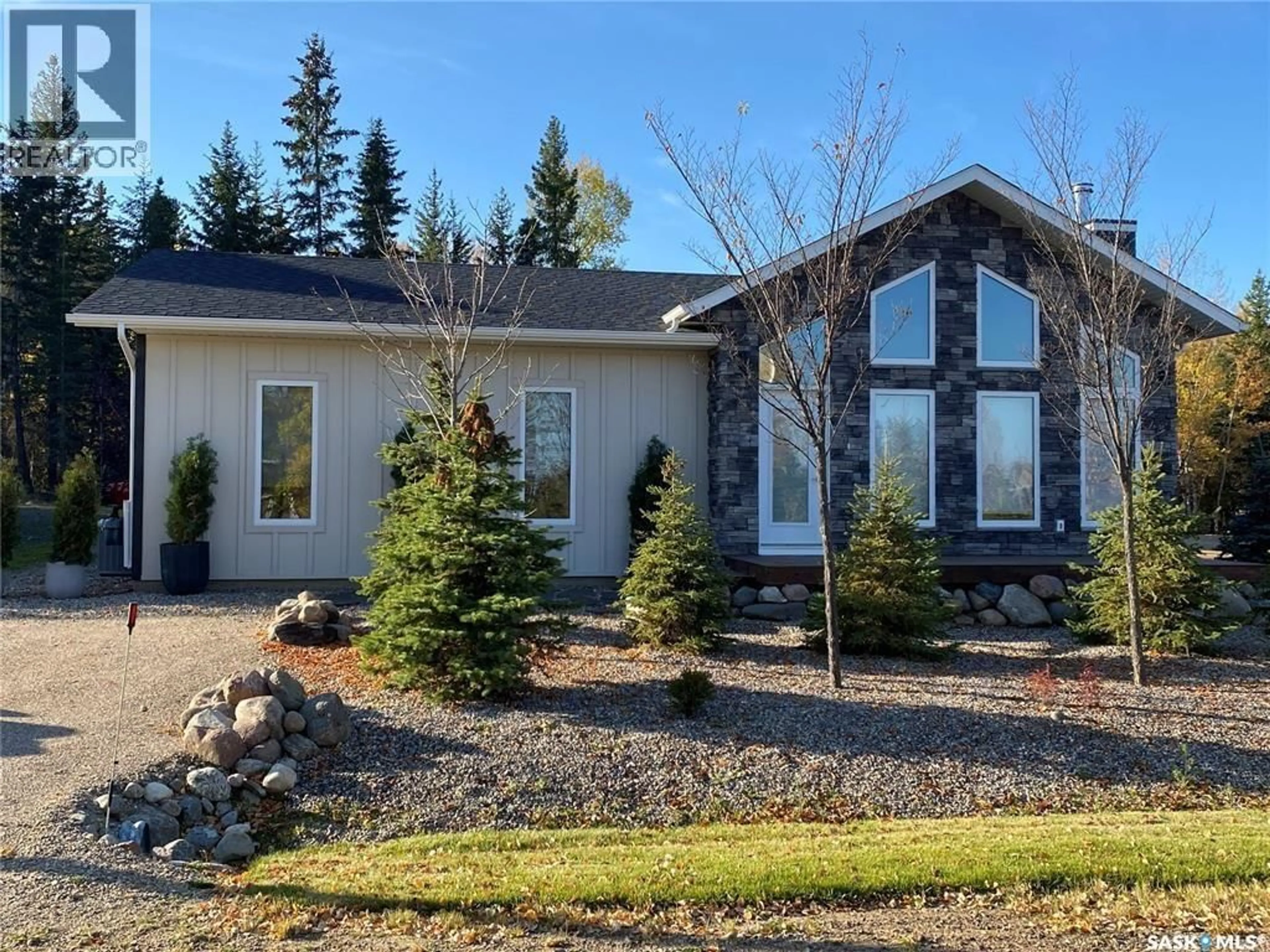 Home with vinyl exterior material, street for 2 PANTHER PARKWAY, Candle Lake Saskatchewan S0J3E0