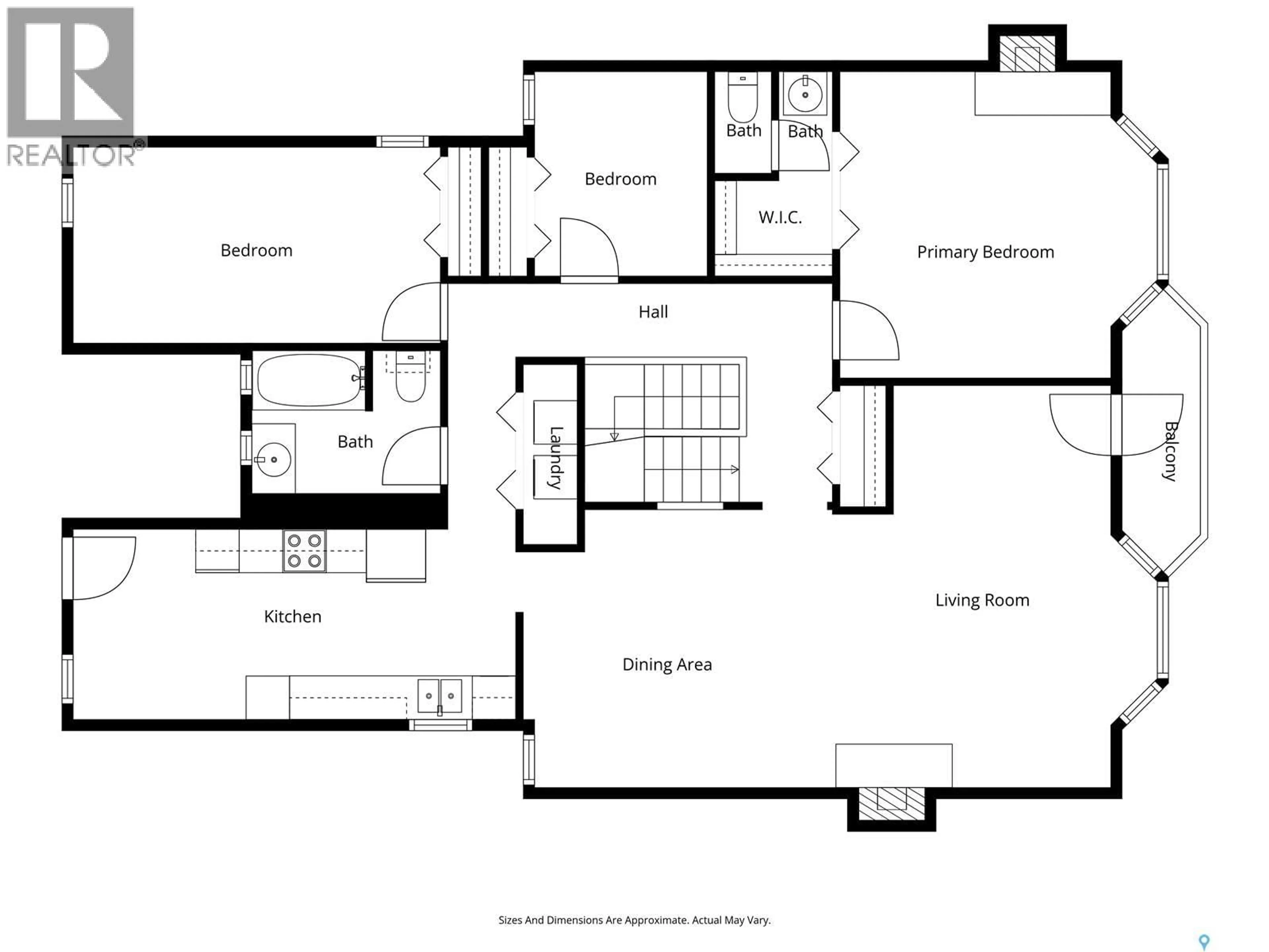 Floor plan for 304 - 2925 14TH AVENUE, Regina Saskatchewan S4T1R6