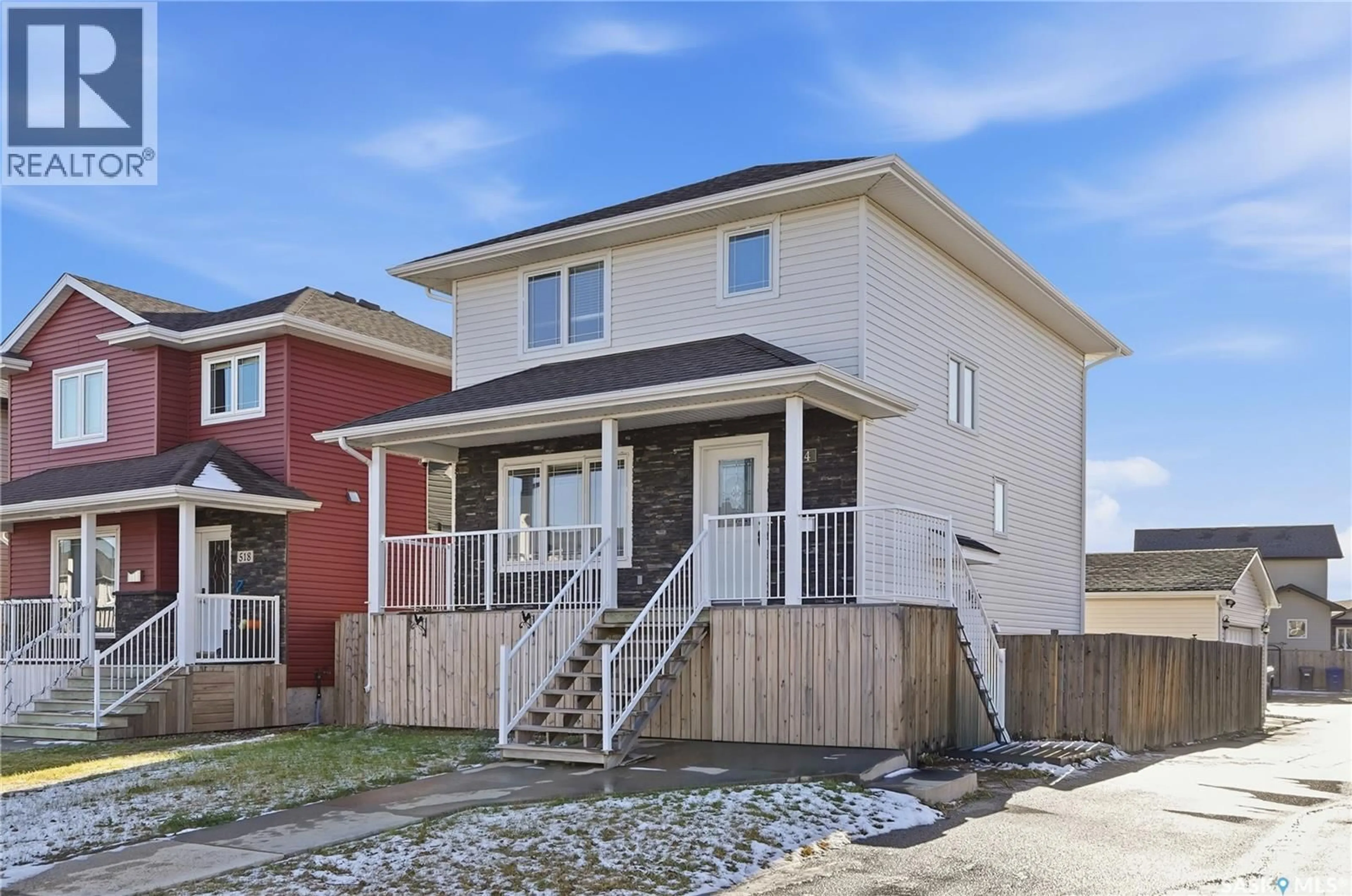 Home with brick exterior material, street for 514 KLASSEN CRESCENT, Saskatoon Saskatchewan S7R0G2