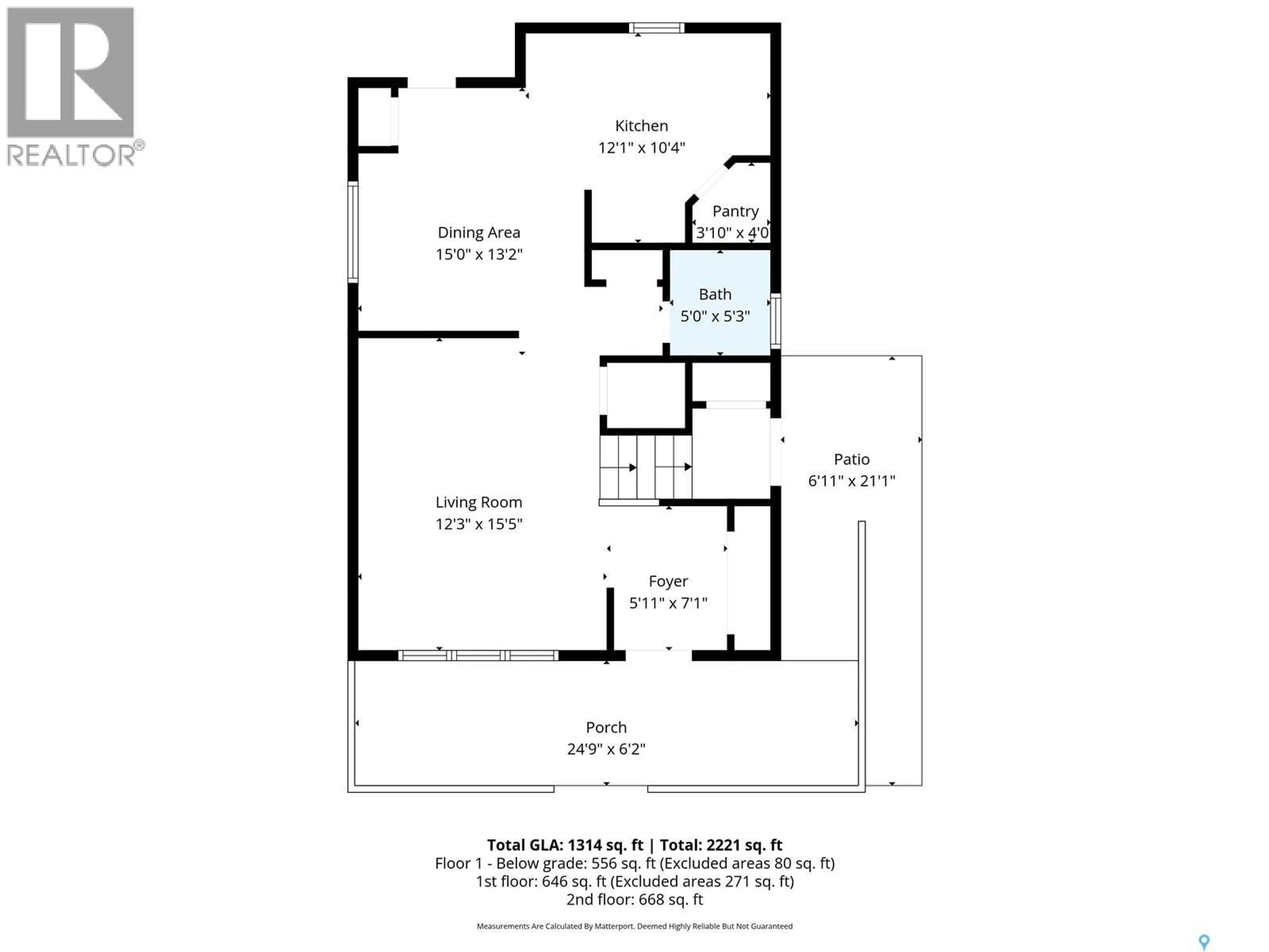 Floor plan for 514 KLASSEN CRESCENT, Saskatoon Saskatchewan S7R0G2