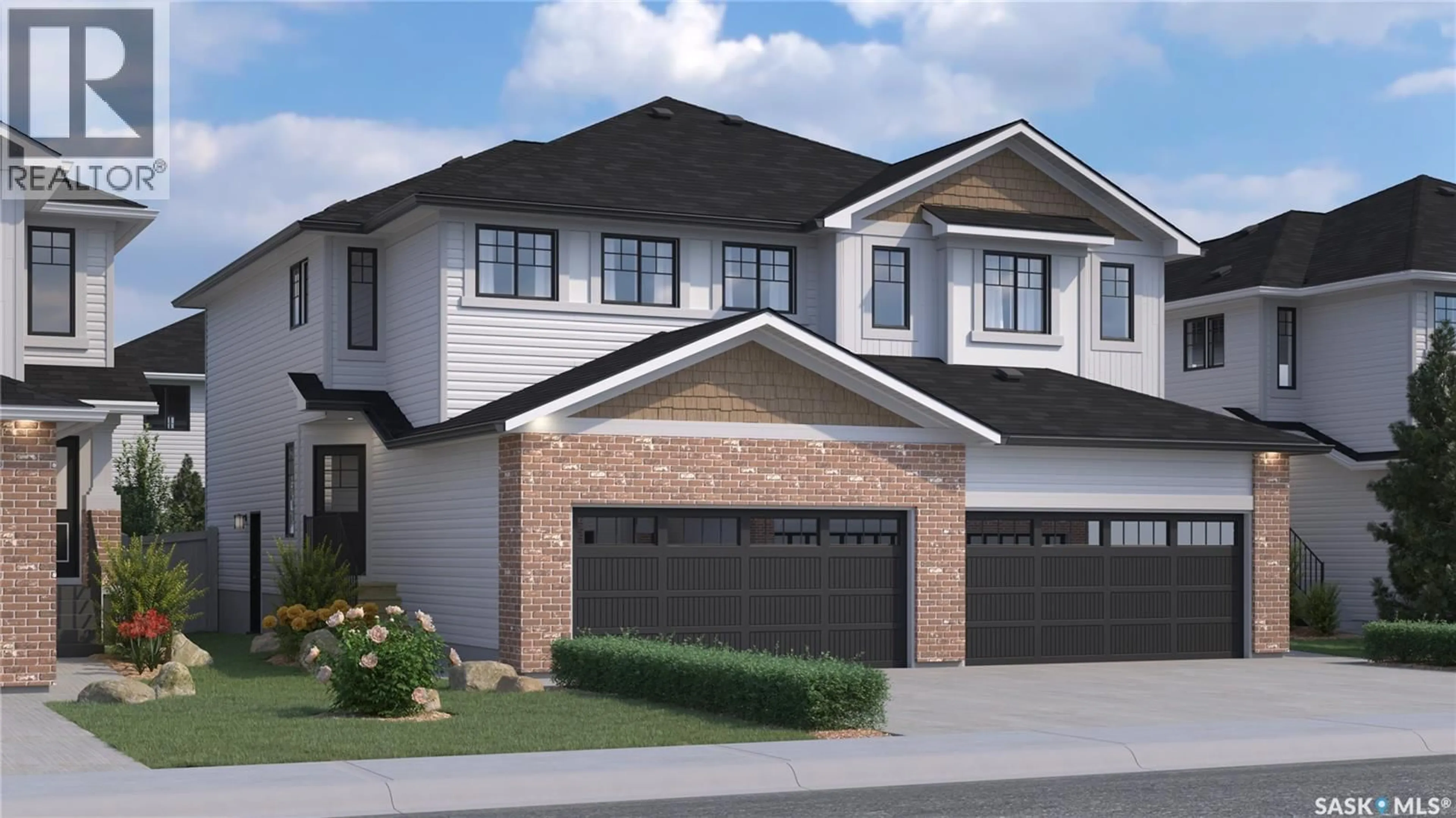 Home with brick exterior material, street for 4752 FERNDALE CRESCENT, Regina Saskatchewan S4V4A3