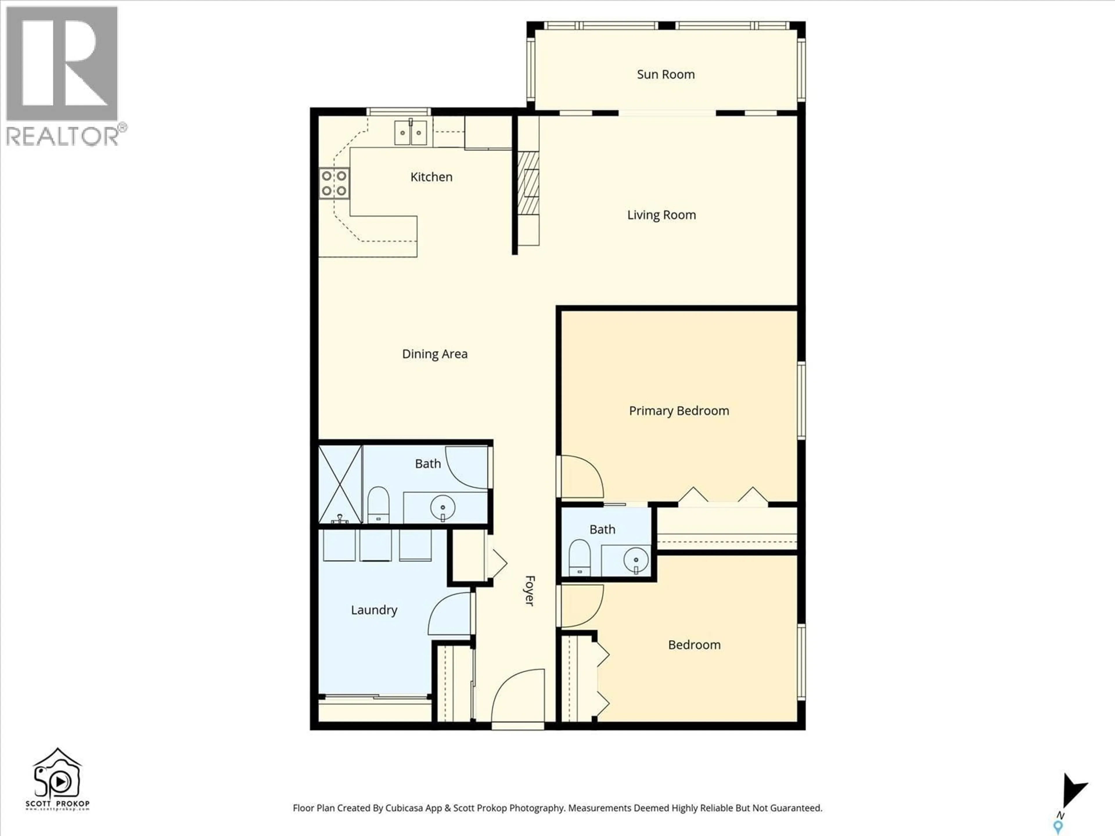 Floor plan for 201 103 KEEVIL CRESCENT, Saskatoon Saskatchewan S7N4L5