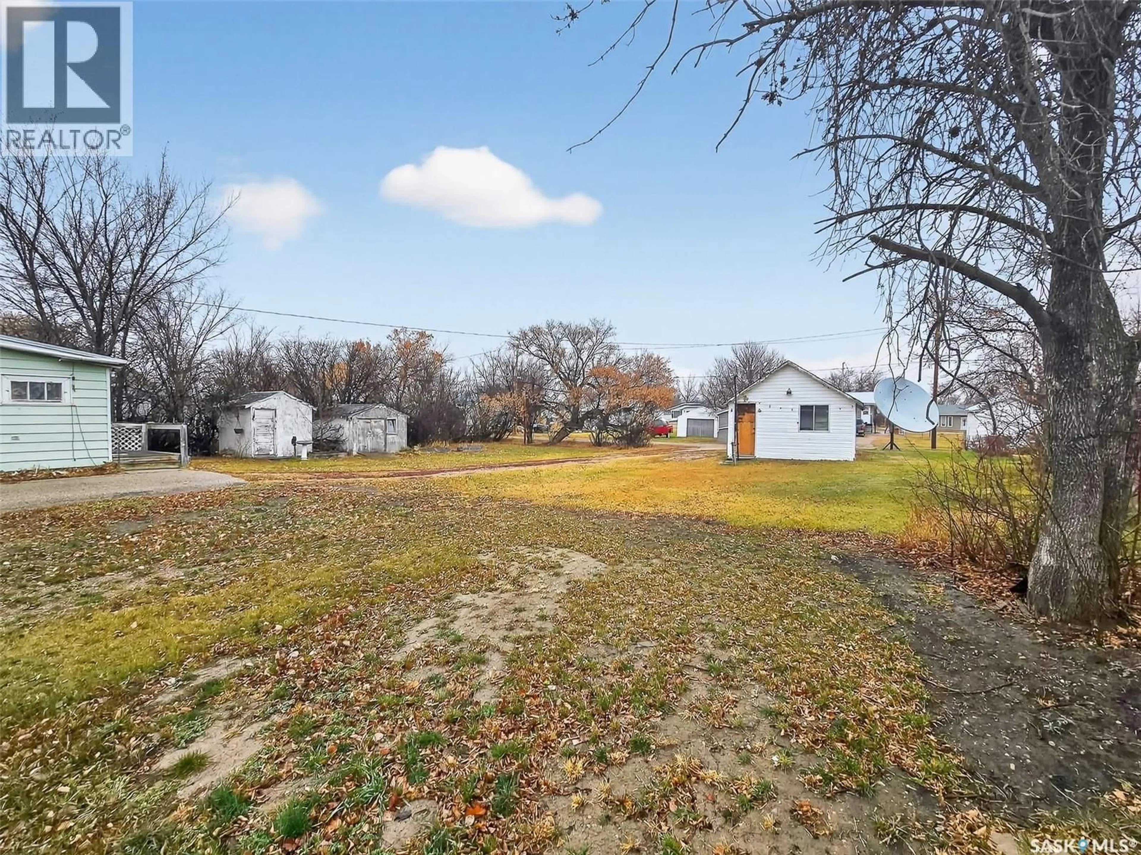 A pic from outside/outdoor area/front of a property/back of a property/a pic from drone, unknown for 152 & 162 3RD AVENUE, Central Butte Saskatchewan S0H0T0