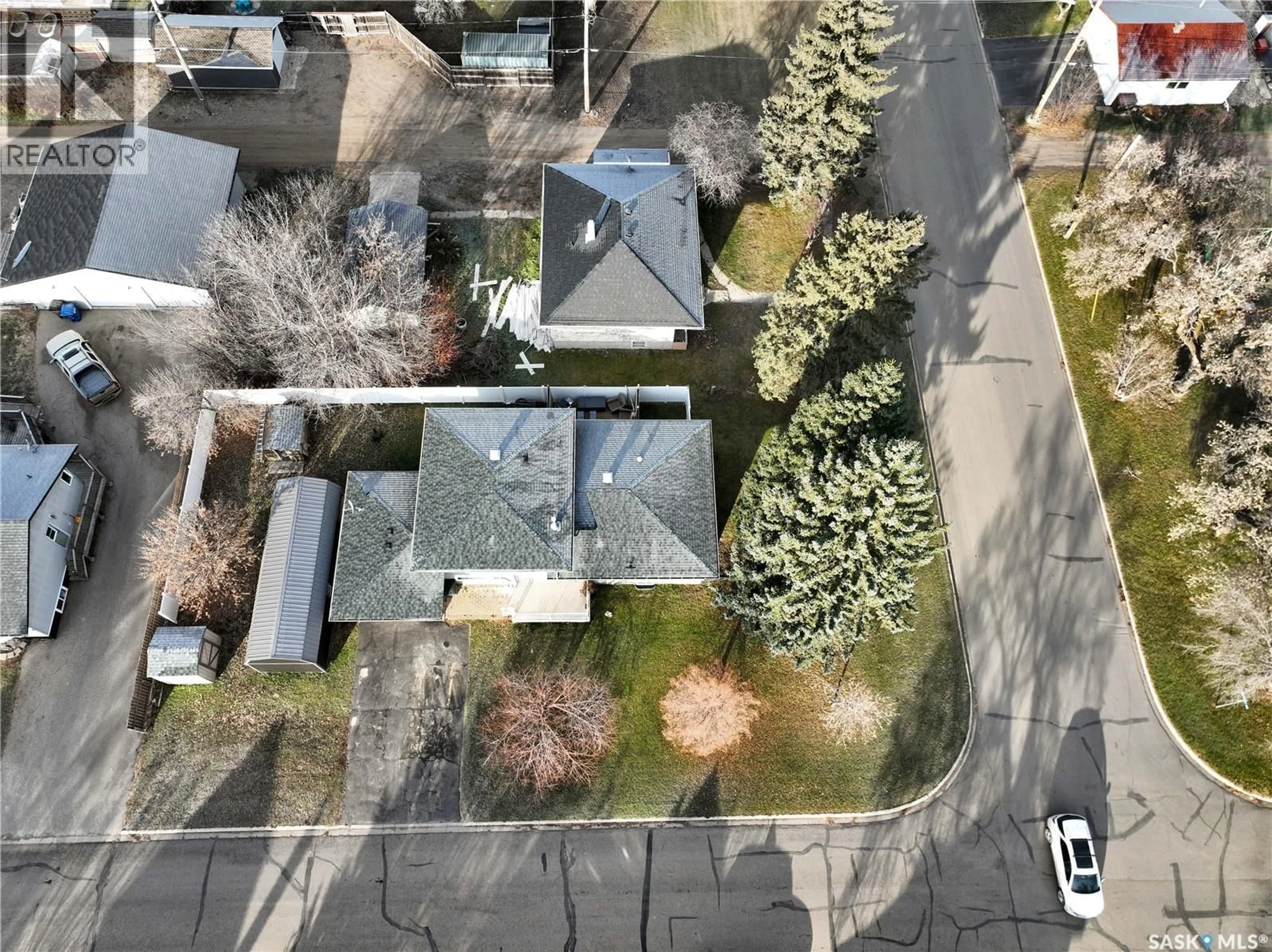 A pic from outside/outdoor area/front of a property/back of a property/a pic from drone, street for 112 CARLTON STREET, Rocanville Saskatchewan S0A3L0