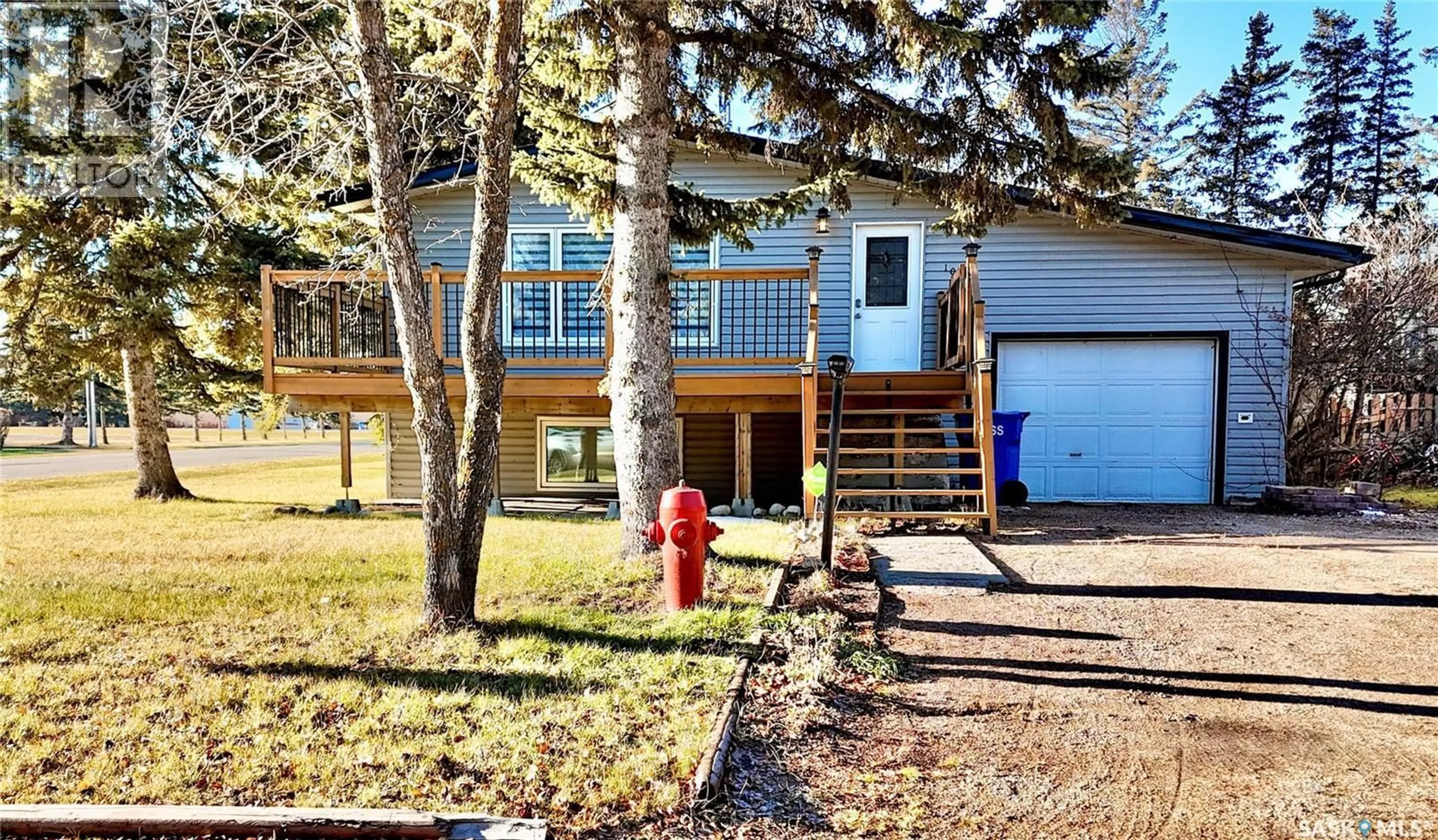 A pic from outside/outdoor area/front of a property/back of a property/a pic from drone, unknown for 103 COTTONWOOD CRESCENT, Churchbridge Saskatchewan S0A0M0
