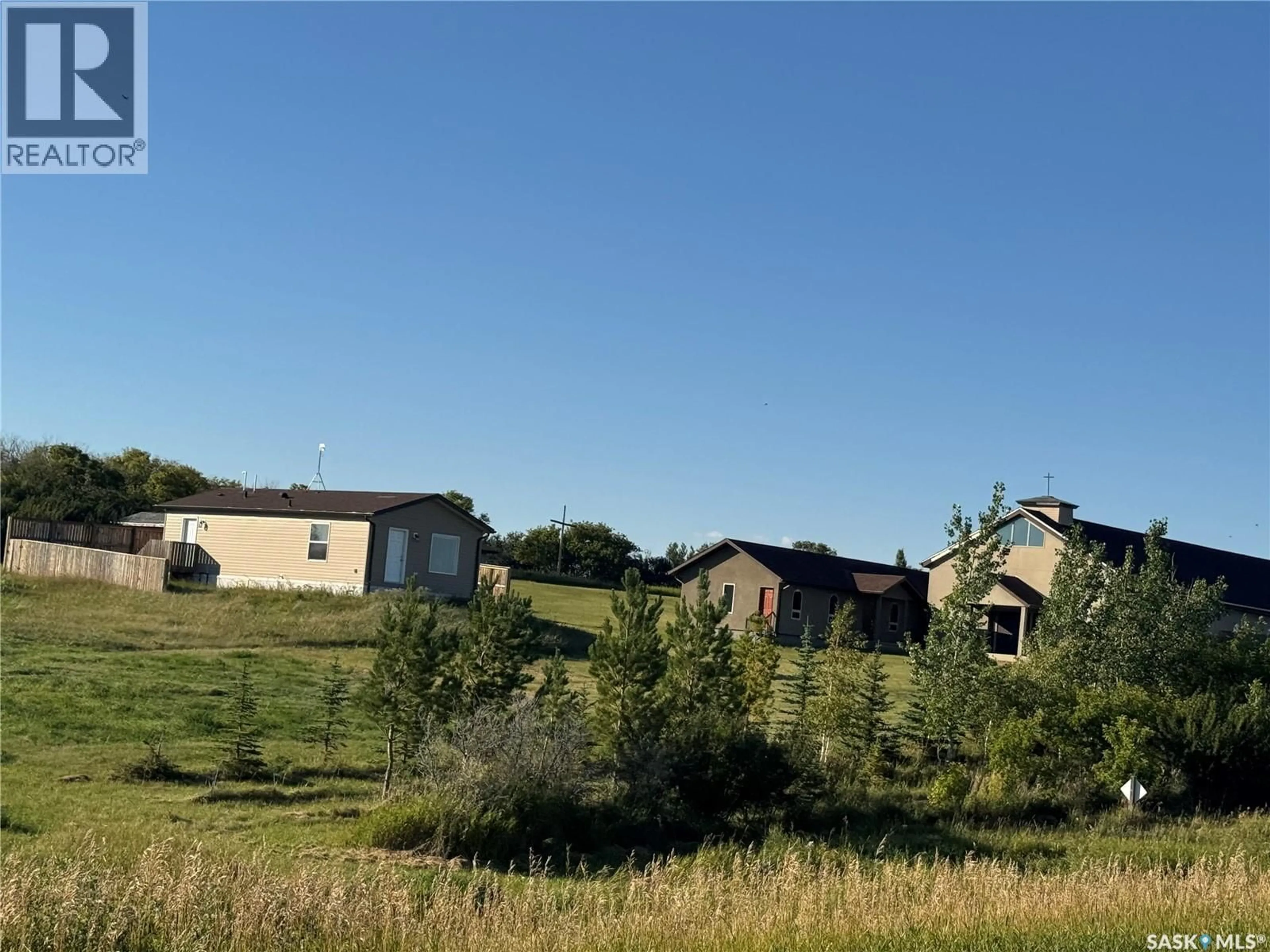 A pic from outside/outdoor area/front of a property/back of a property/a pic from drone, unknown for CHURCH ACREAGE, Baildon Rm No. 131 Saskatchewan S6H0J4