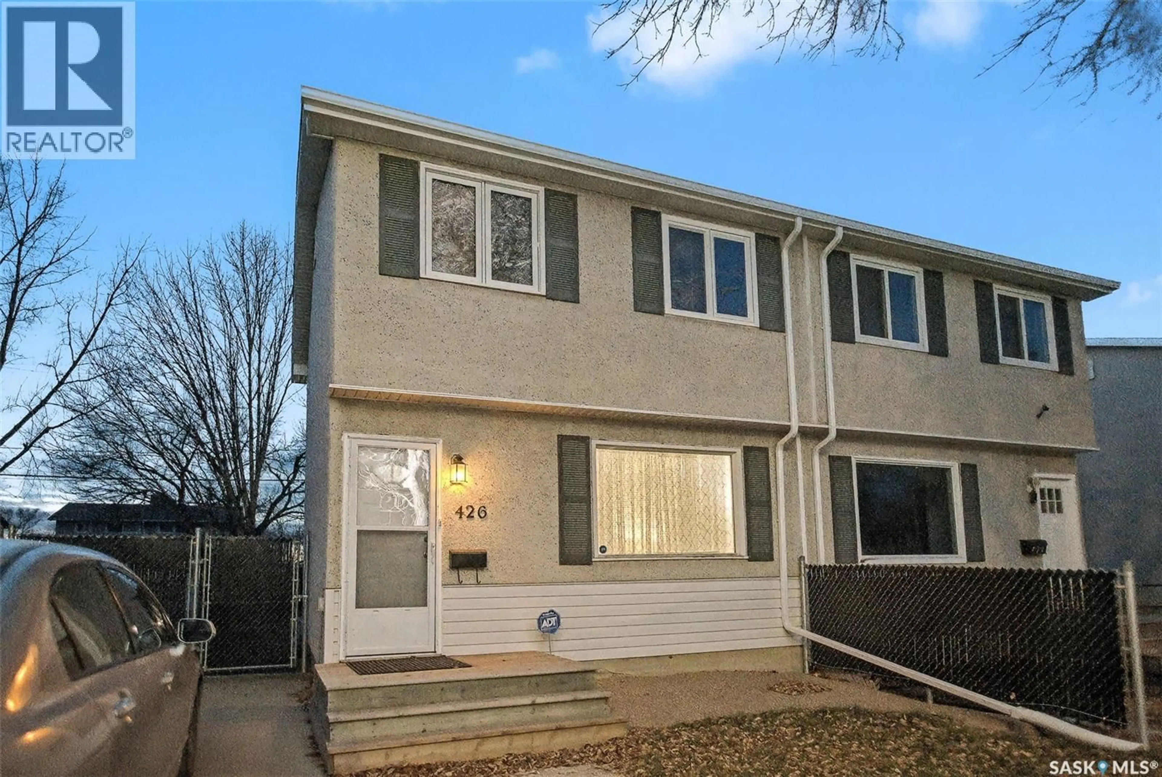 Home with vinyl exterior material, street for 426 ROYAL STREET, Regina Saskatchewan S4R4Y6