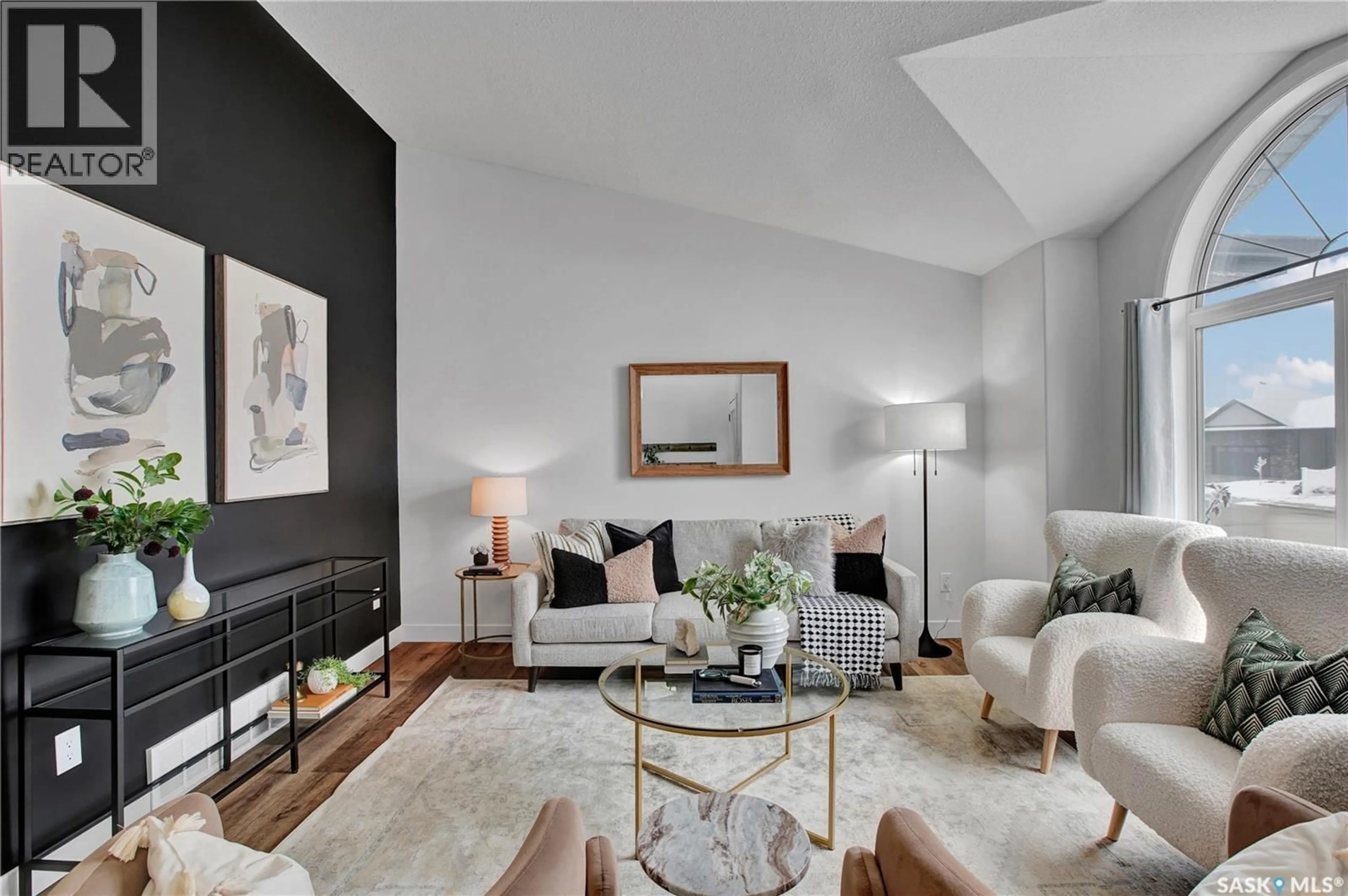 Living room with furniture, unknown for 228 FLOYD COURT, Warman Saskatchewan S0K4S1