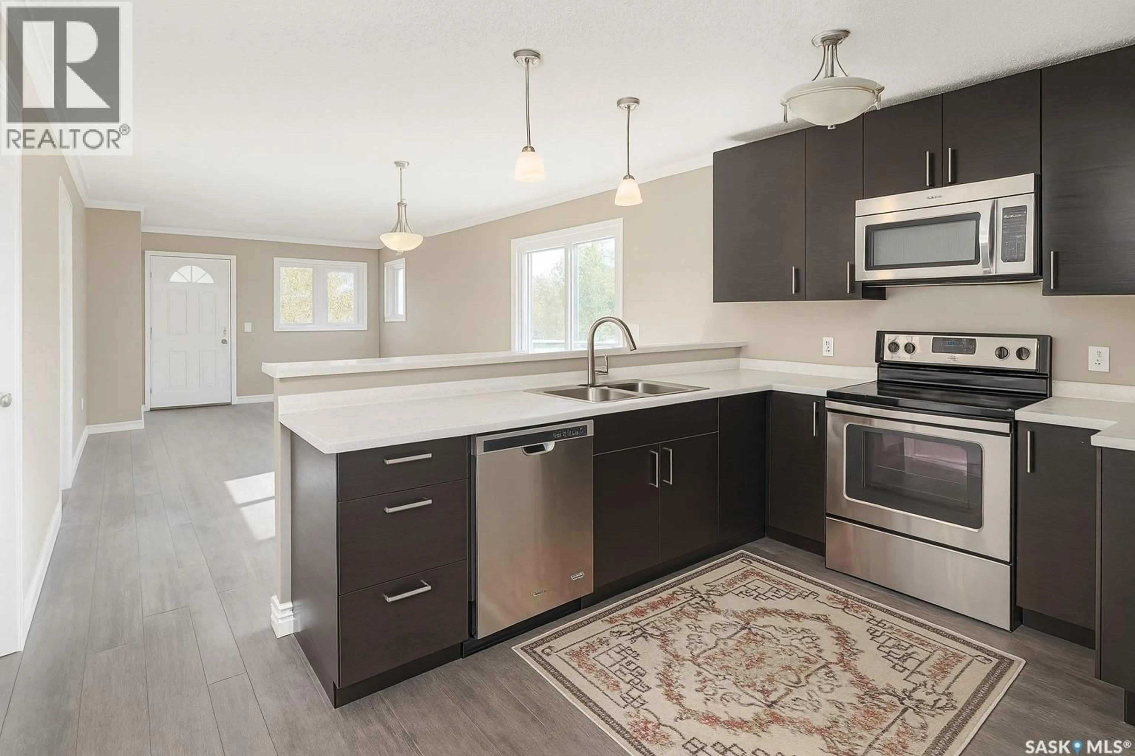 Open concept kitchen, unknown for 216 BEDFORD STREET, Elstow Saskatchewan S0K1M0