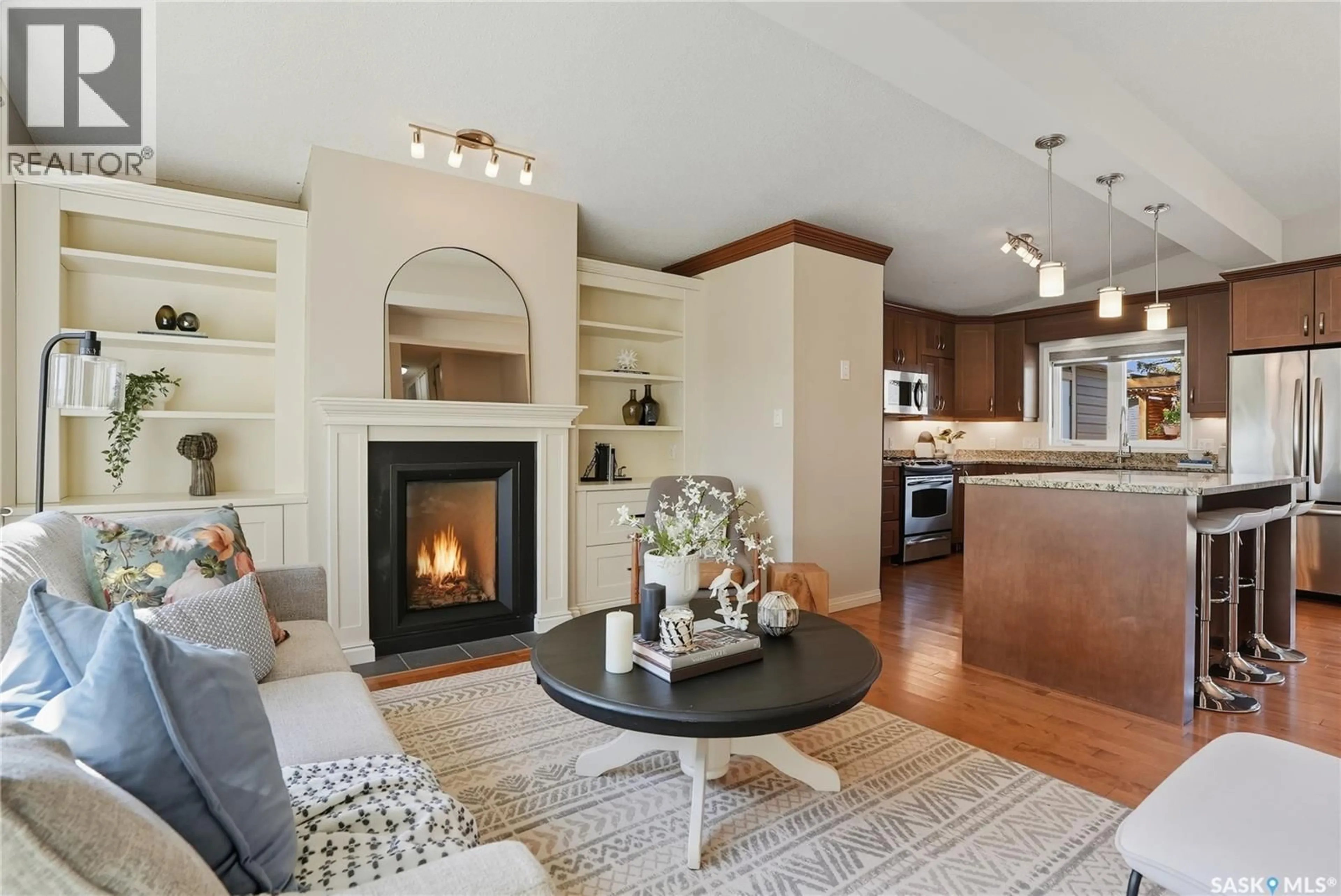 Living room with furniture, unknown for 91 LINDSAY DRIVE, Saskatoon Saskatchewan S7H3E4