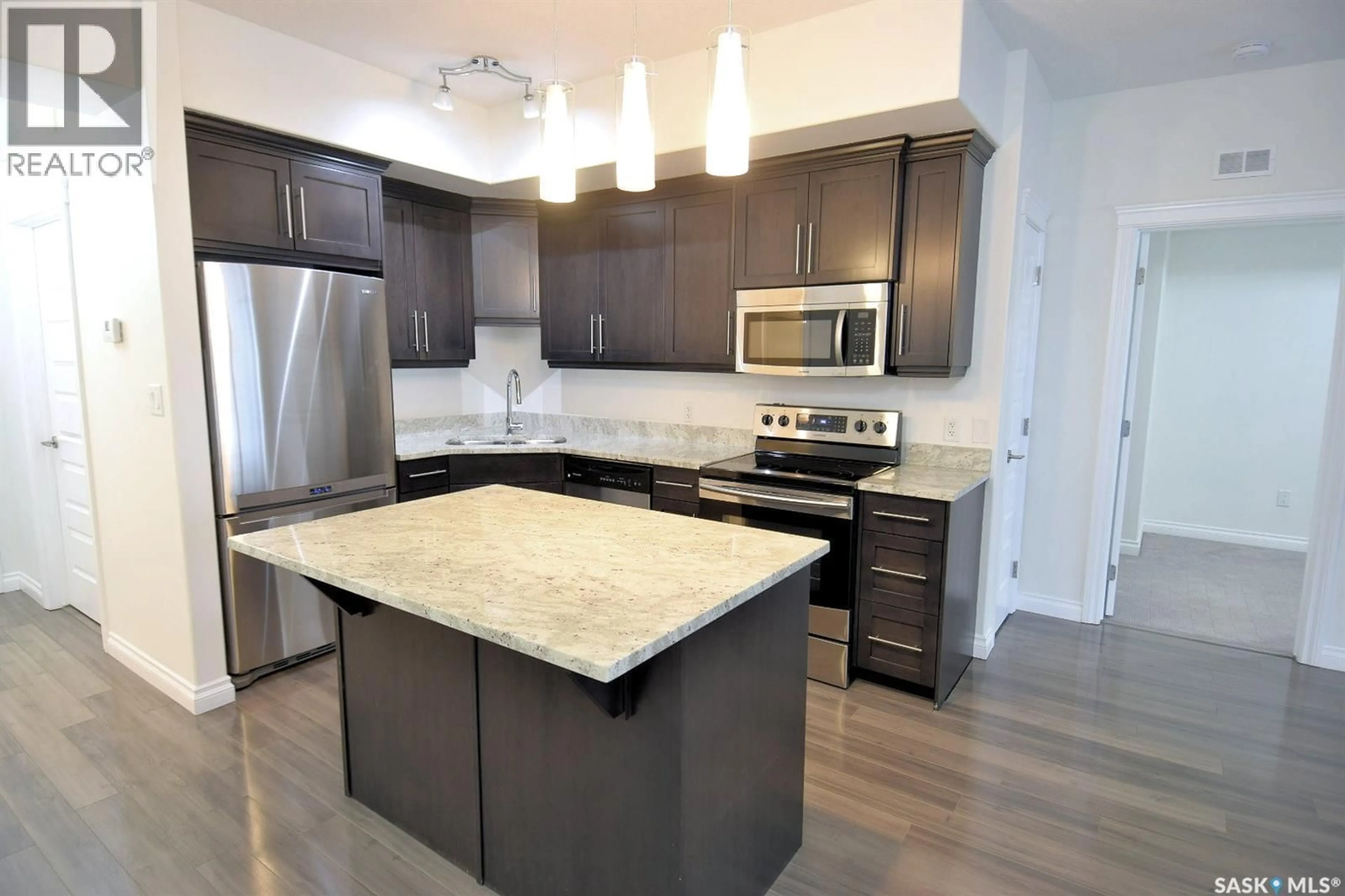 Open concept kitchen, unknown for 419 - 307 NELSON ROAD, Saskatoon Saskatchewan S7S1P2