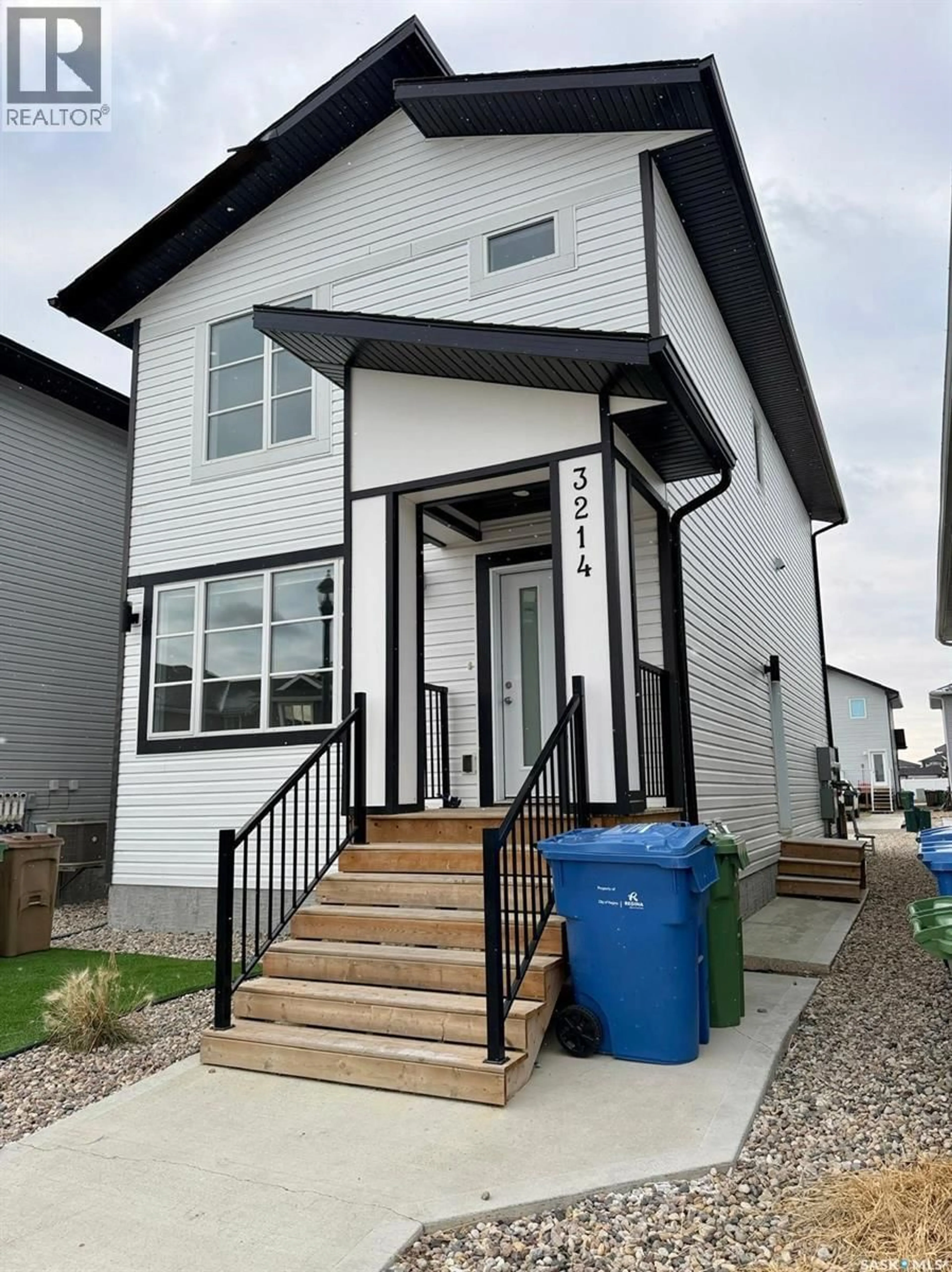 Home with vinyl exterior material, street for 3214 GREEN BROOK ROAD, Regina Saskatchewan S4V3R2