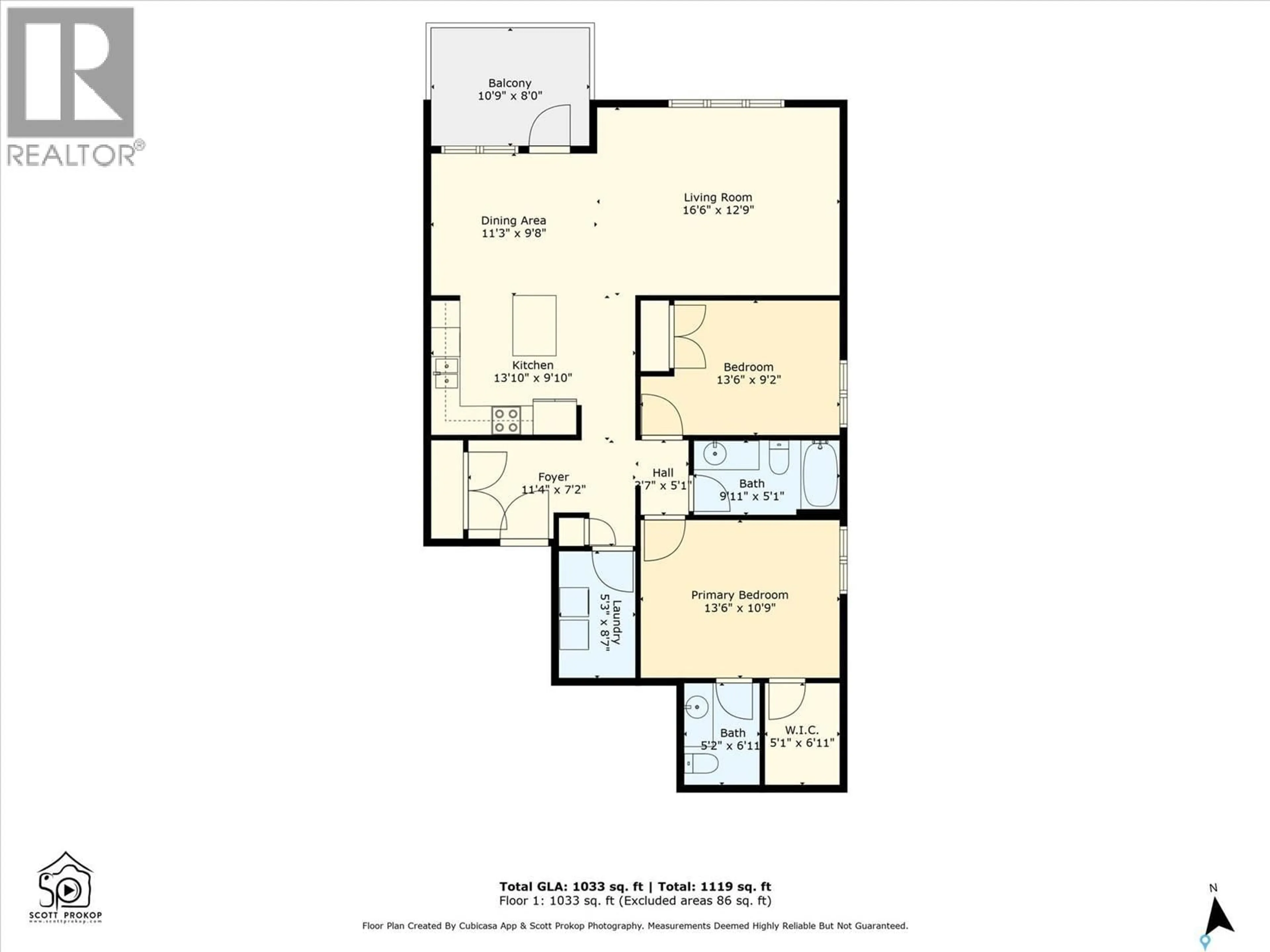Floor plan for 202 318 108TH STREET, Saskatoon Saskatchewan S7N1P8