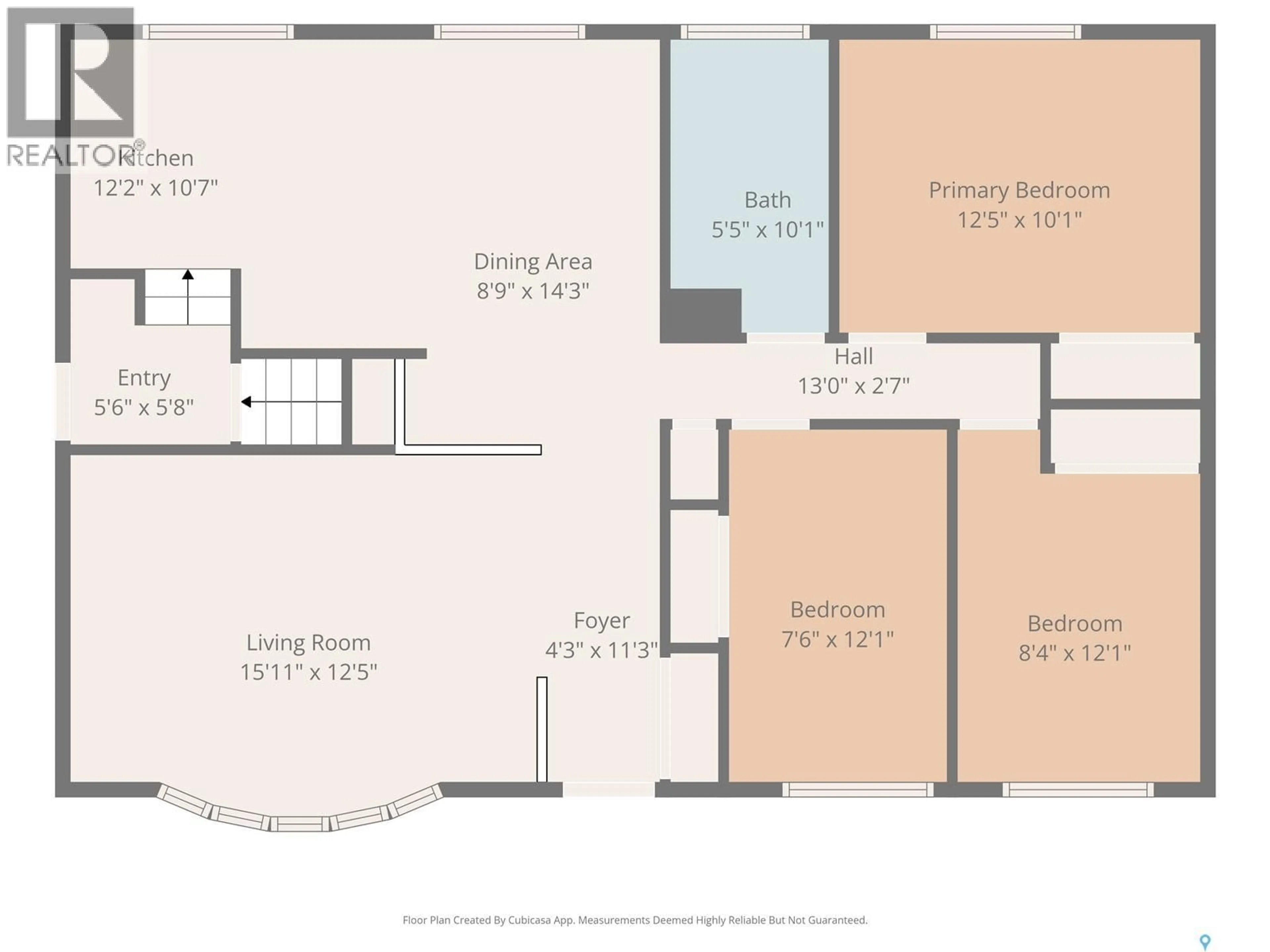 Floor plan for 97 MCGEE CRESCENT, Saskatoon Saskatchewan S7L4M6