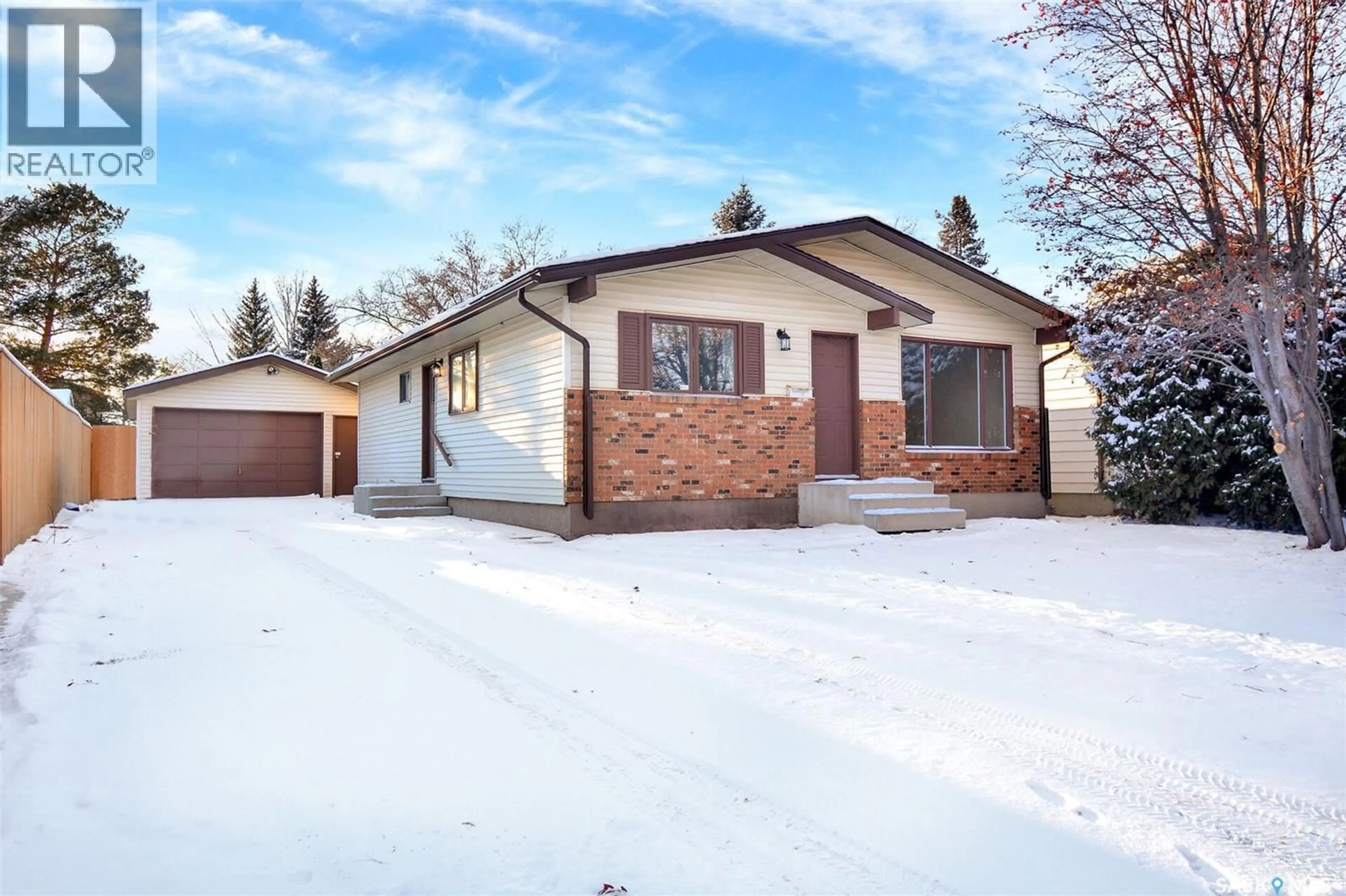 Home with brick exterior material, street for 111 STECHISHIN CRESCENT, Saskatoon Saskatchewan S7K5P5