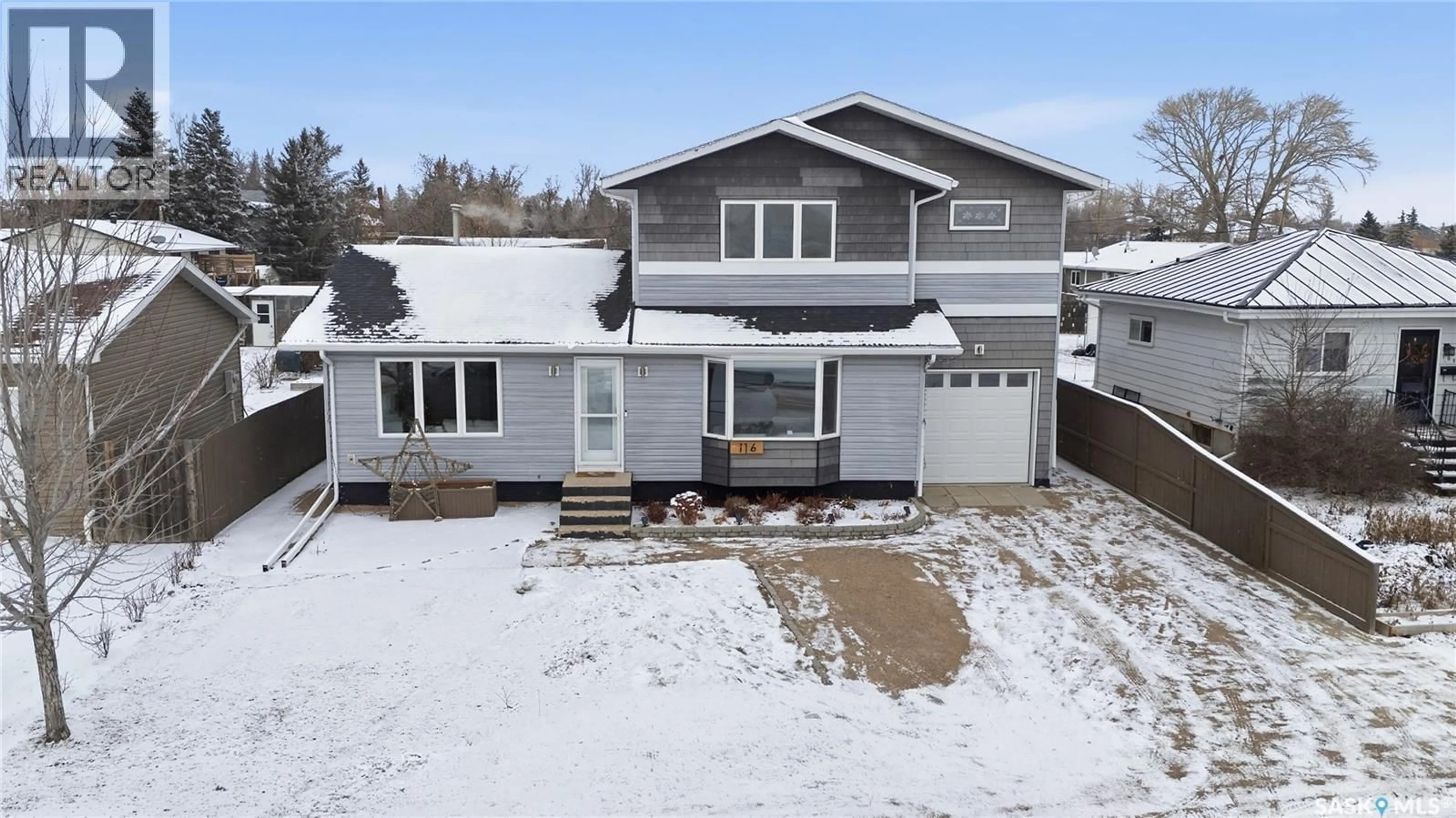 A pic from outside/outdoor area/front of a property/back of a property/a pic from drone, street for 116 NORTH FRONT STREET, Pense Saskatchewan S0G3W0