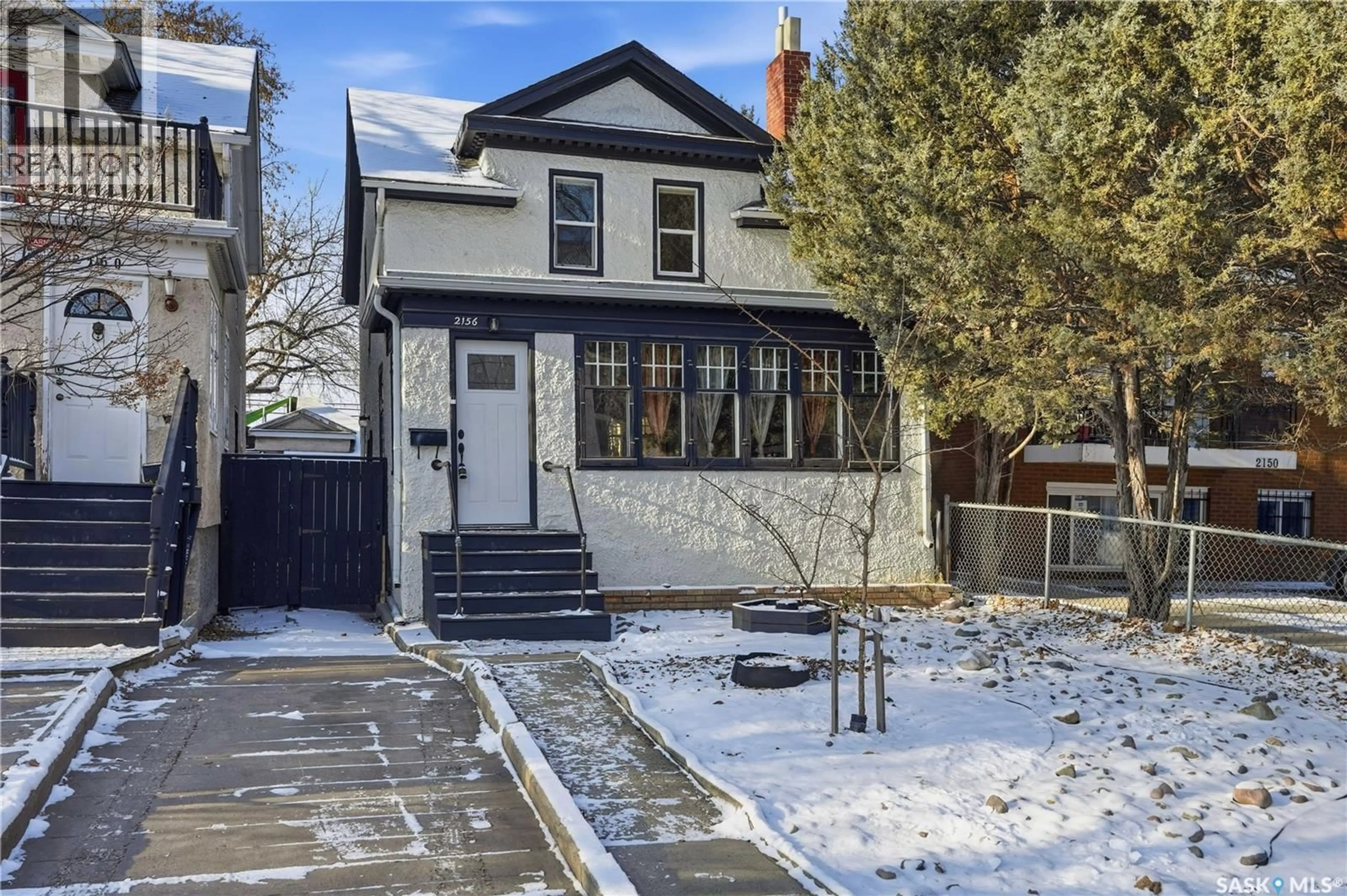 Home with brick exterior material, street for 2156 OSLER STREET, Regina Saskatchewan S4P1W6